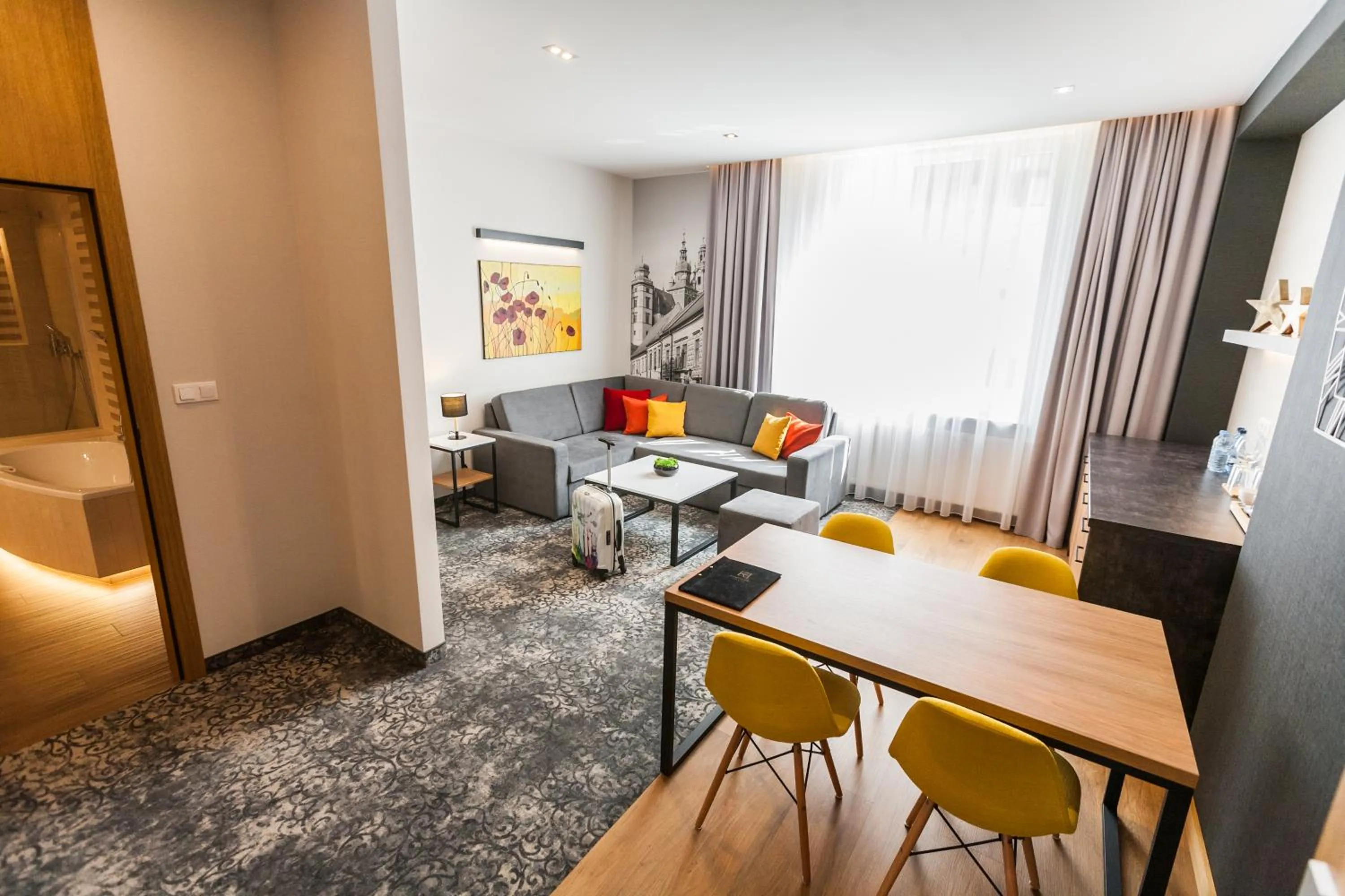 Photo of the whole room in K4 APARTHOTEL KRAKÓW