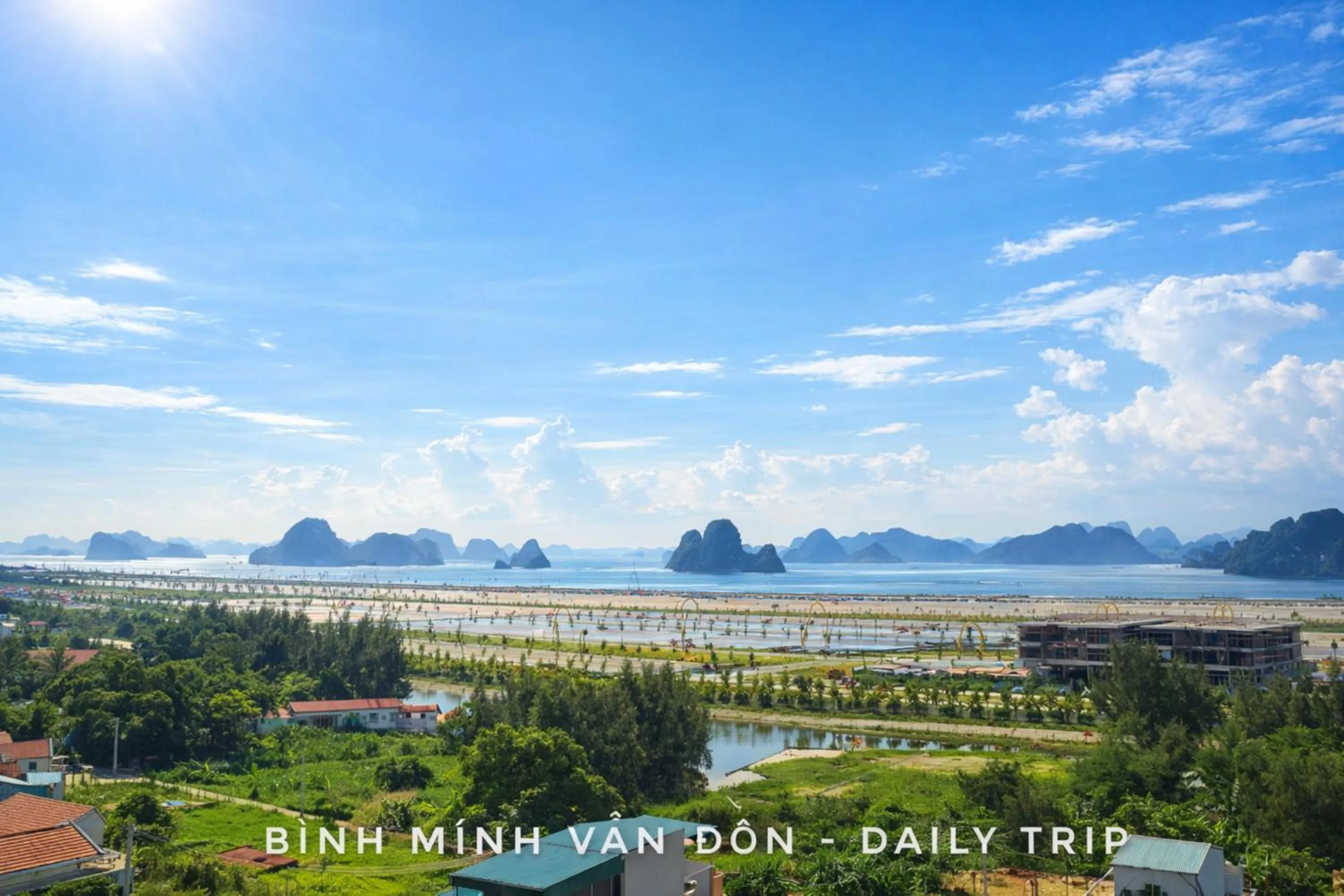Natural landscape in Hotel Ngoc Anh - Van Don