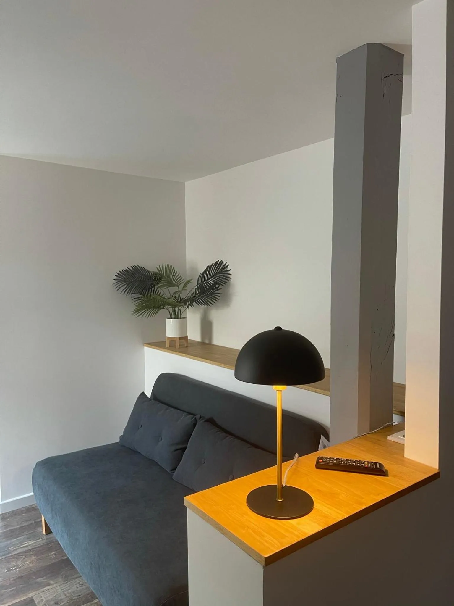 Seating area in Hôtel Le Moulin D'Olt