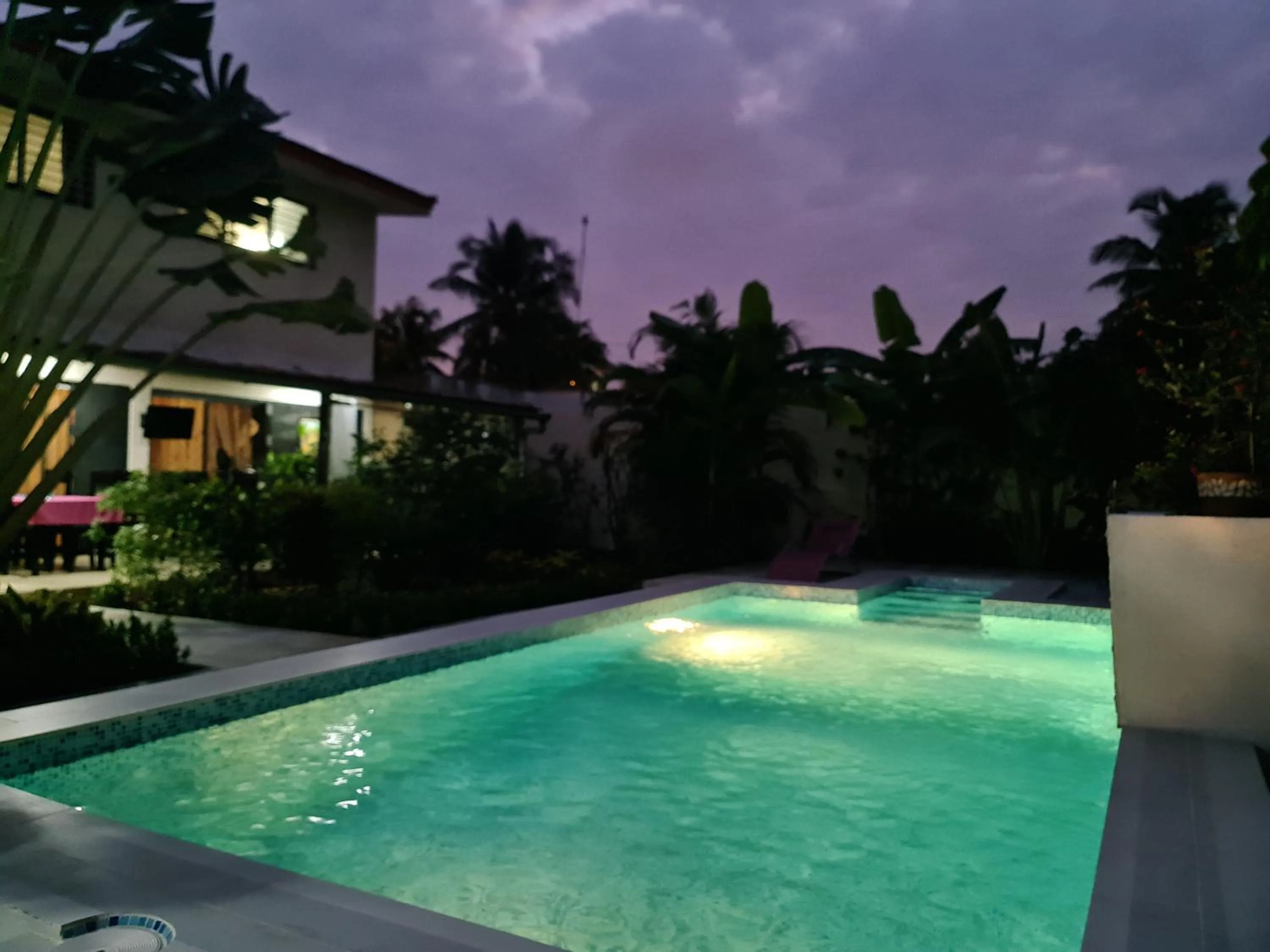 Swimming pool in Villa Jaddis