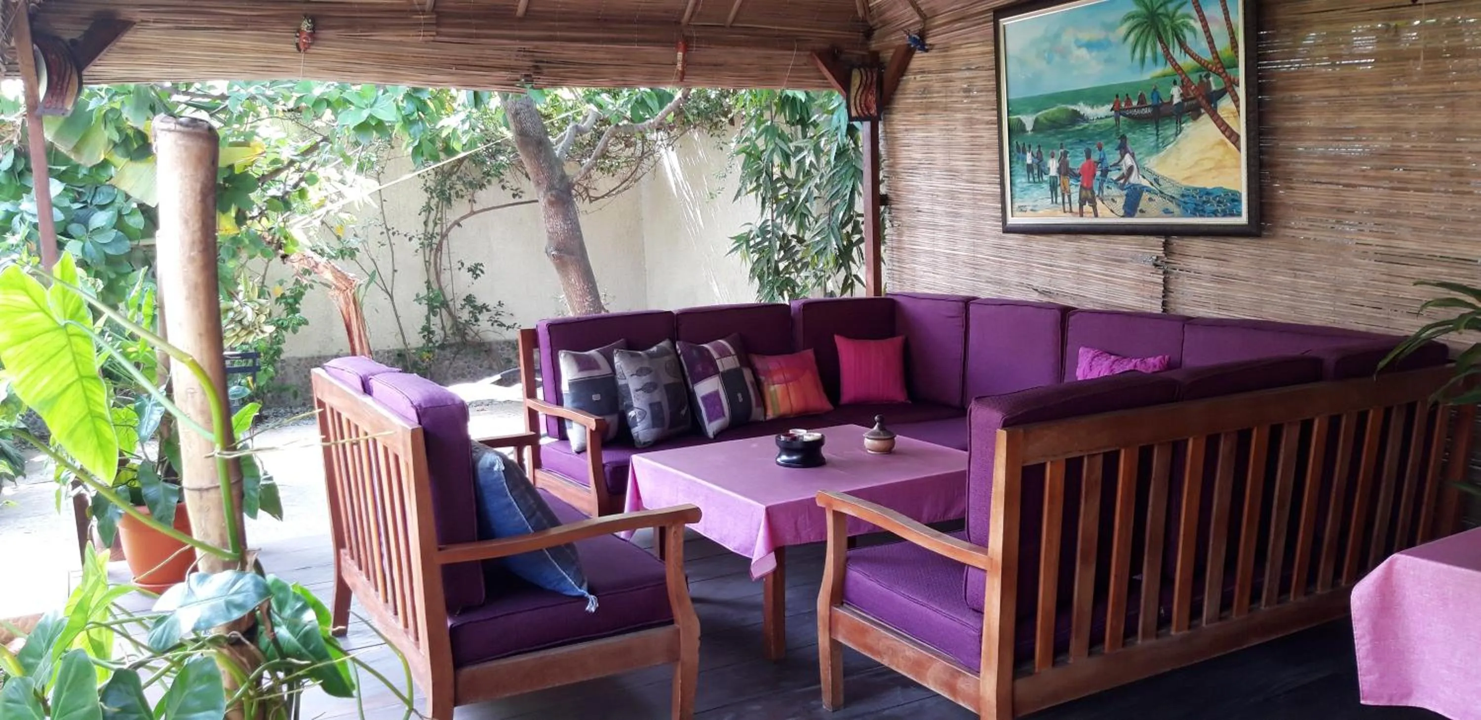 Garden in Villa Jaddis