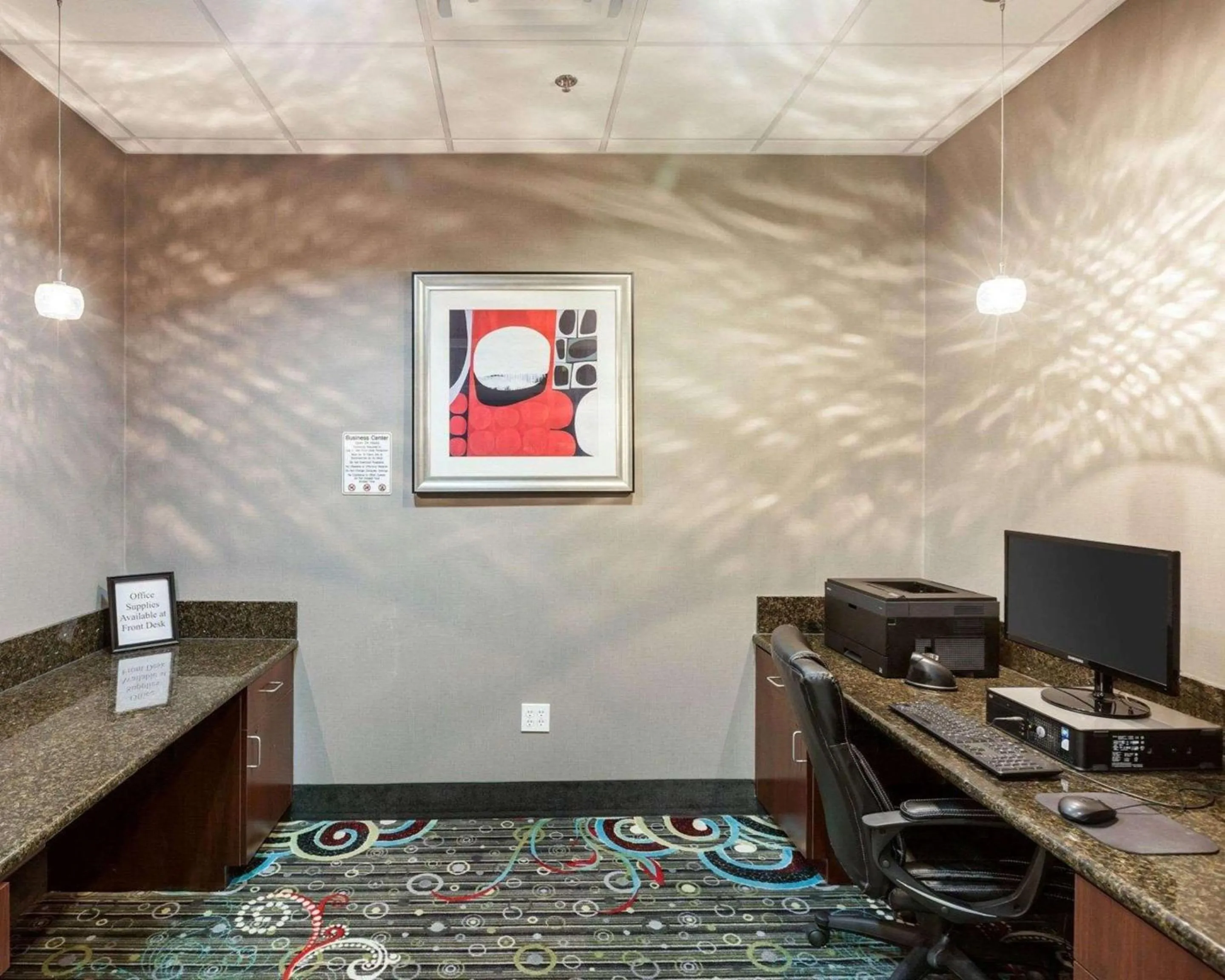 On site in Comfort Suites Greenville