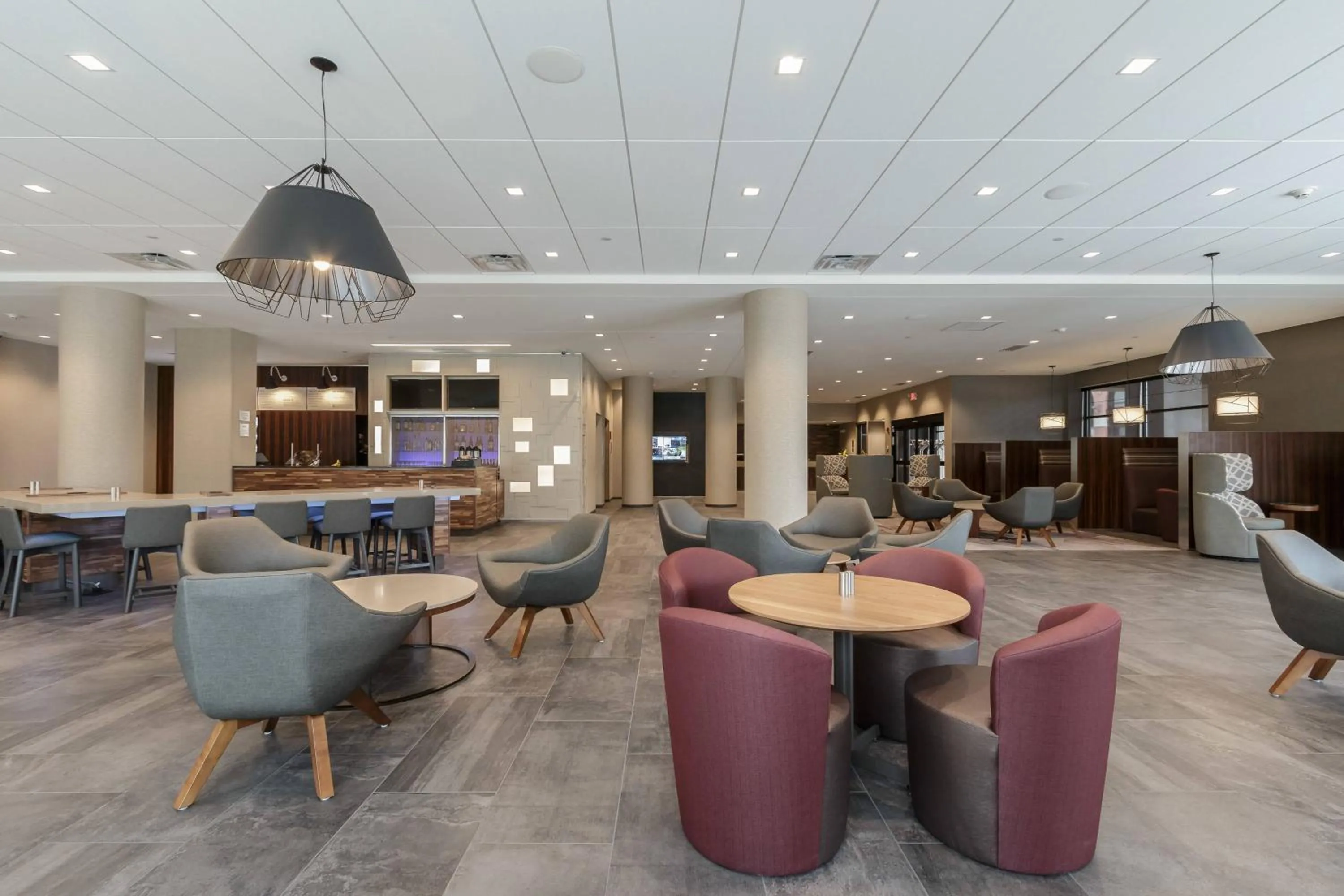 Lobby or reception in Courtyard by Marriott South Bend Downtown