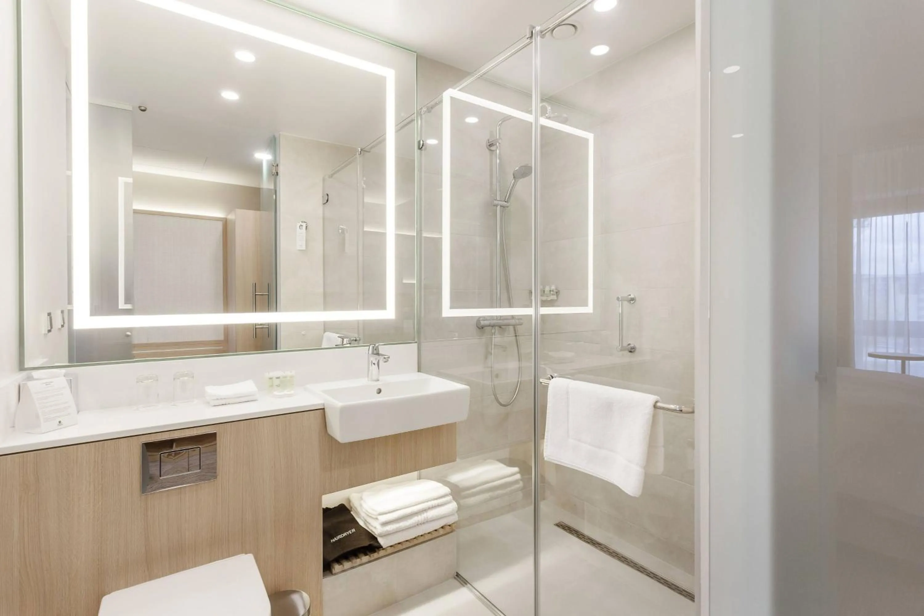 Bathroom in Courtyard by Marriott Vilnius City Center