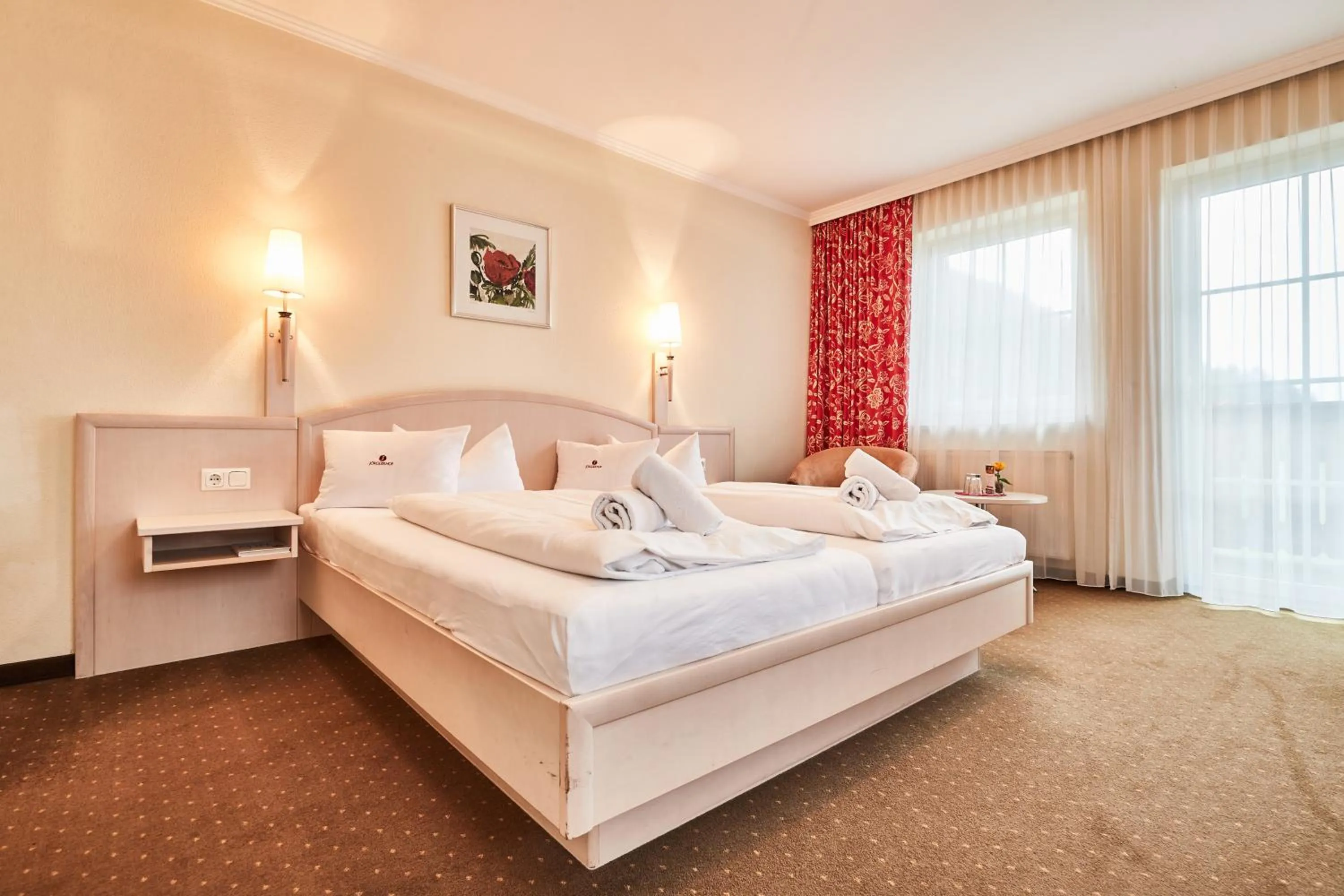 Bed in Ferienhotel Jörglerhof