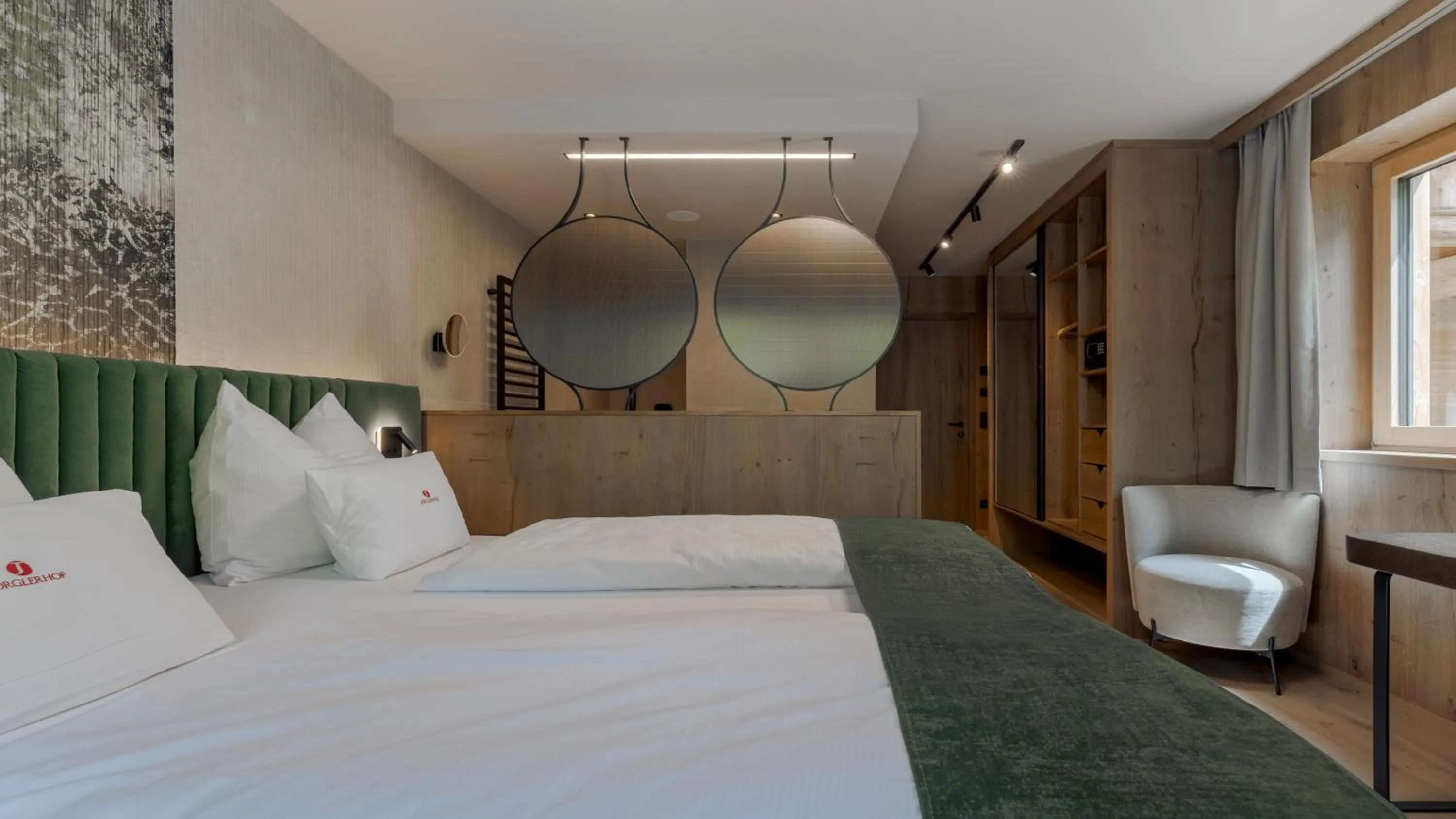 Bed in Ferienhotel Jörglerhof