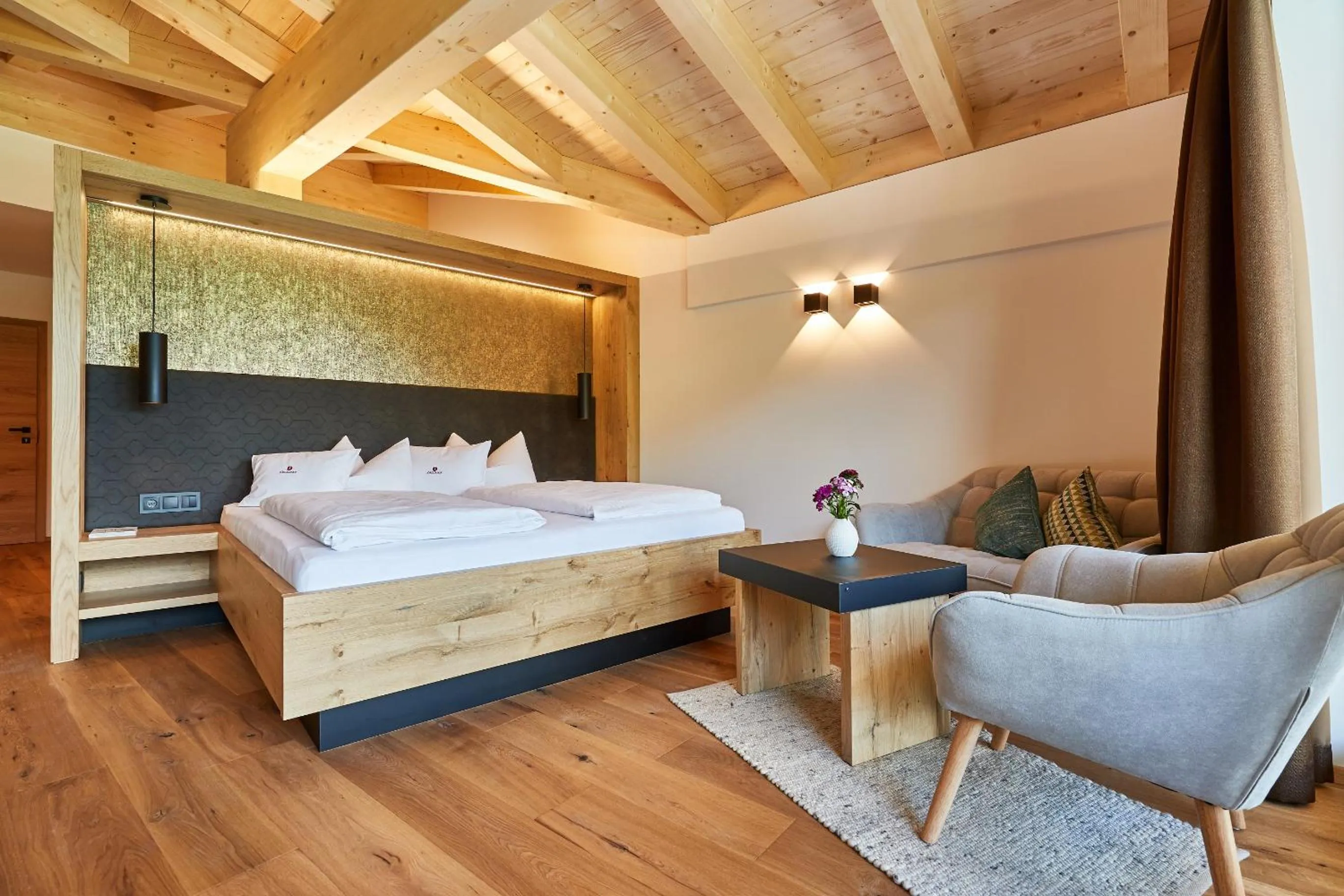 Bed in Ferienhotel Jörglerhof