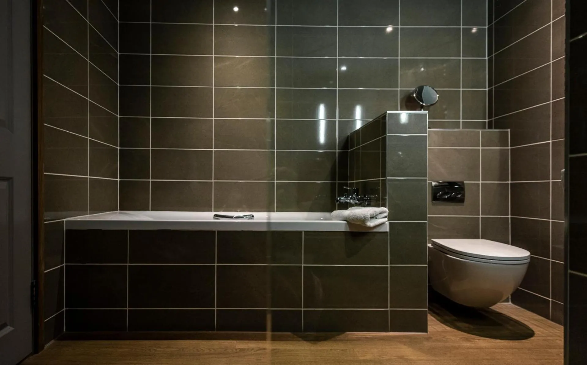 Bathroom in Crown and Castle