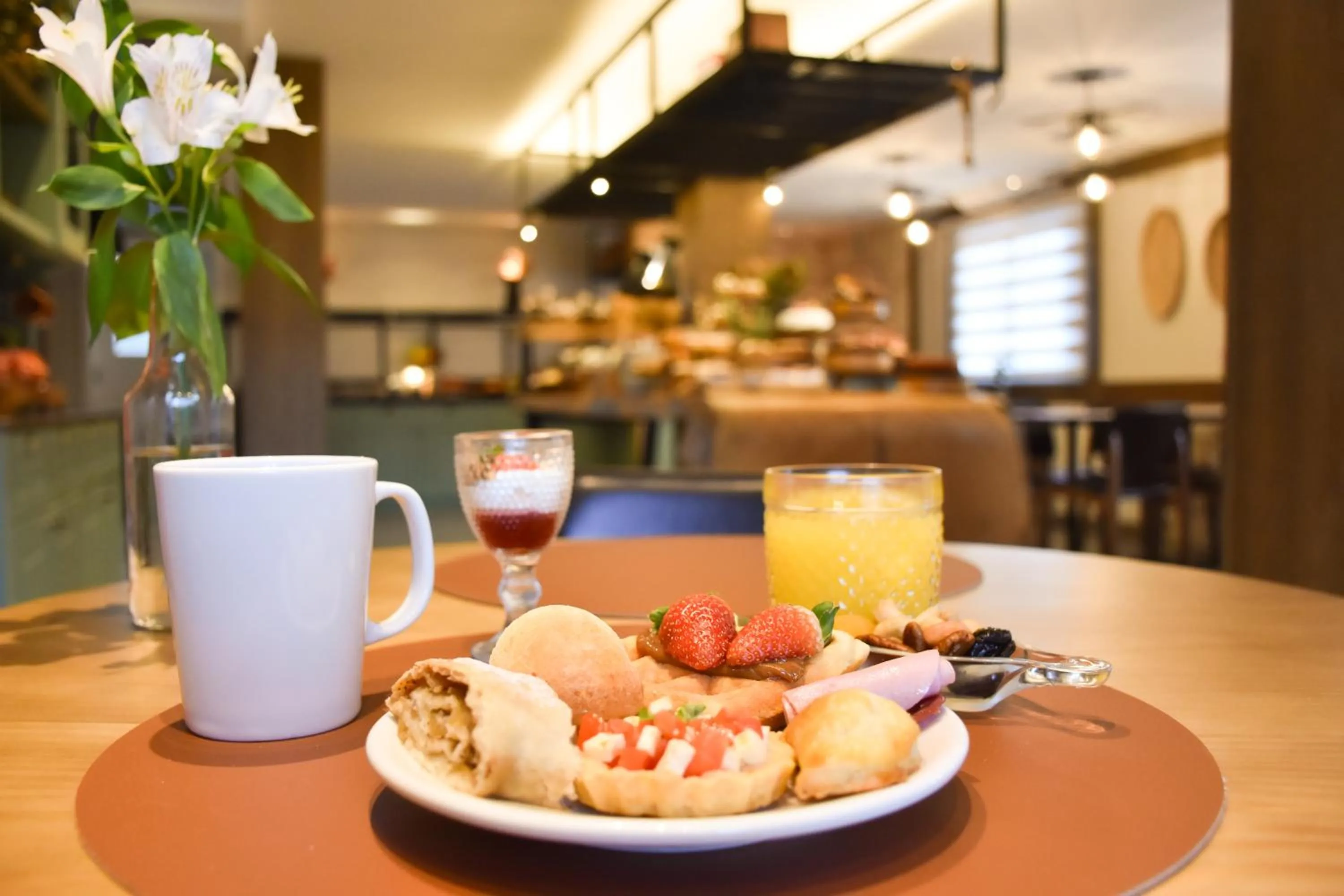 Breakfast in Pousada Belluno