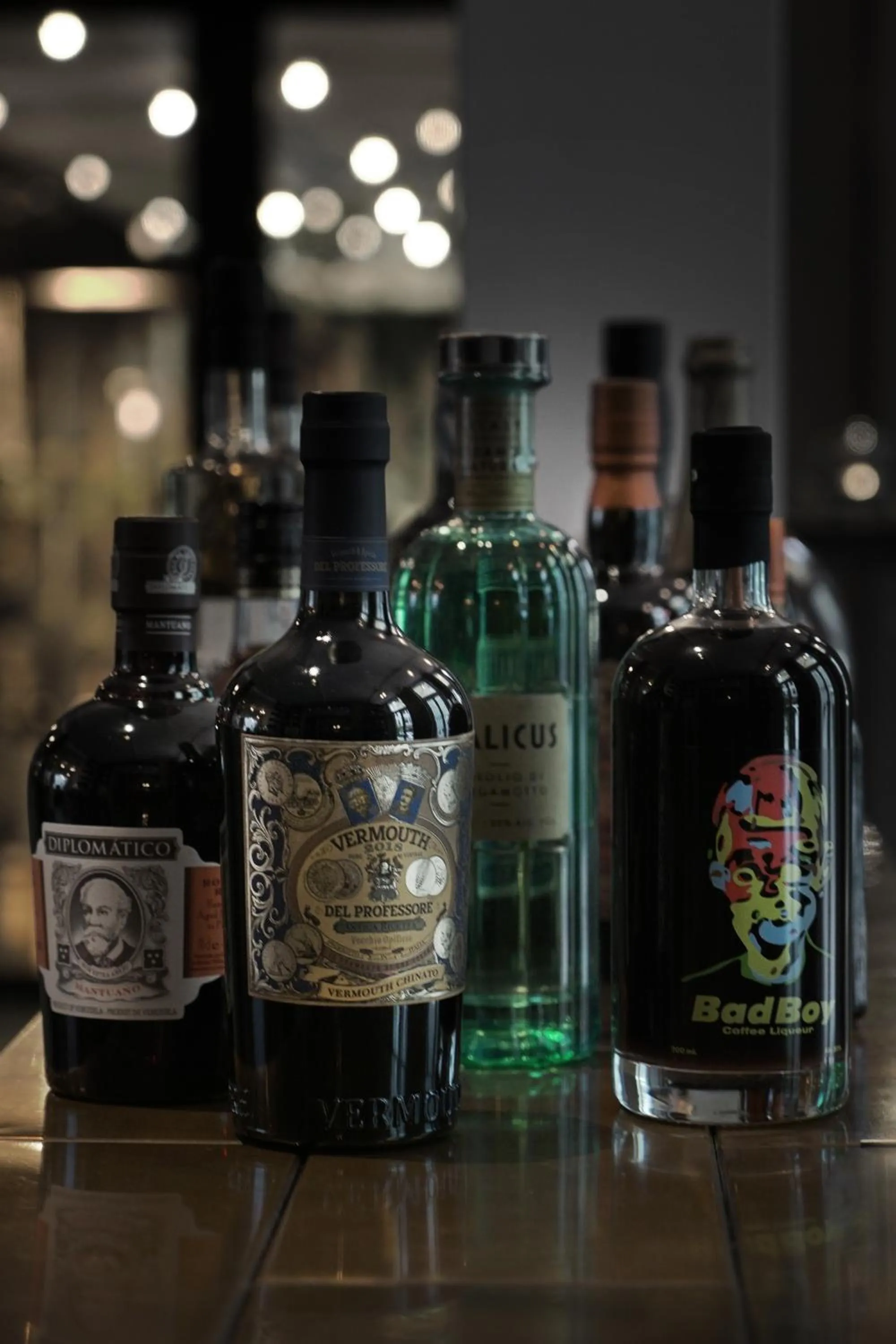 Alcoholic drinks in Hotel Ottilia