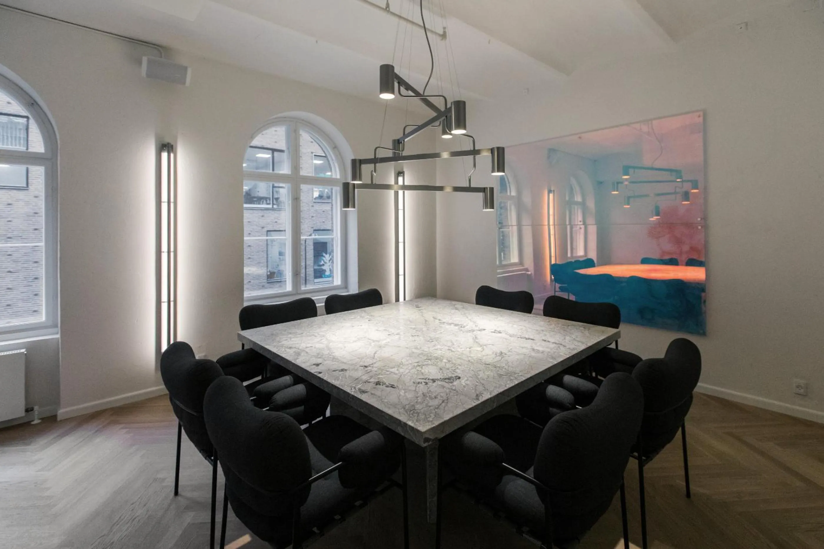 Seating area in Hotel Ottilia