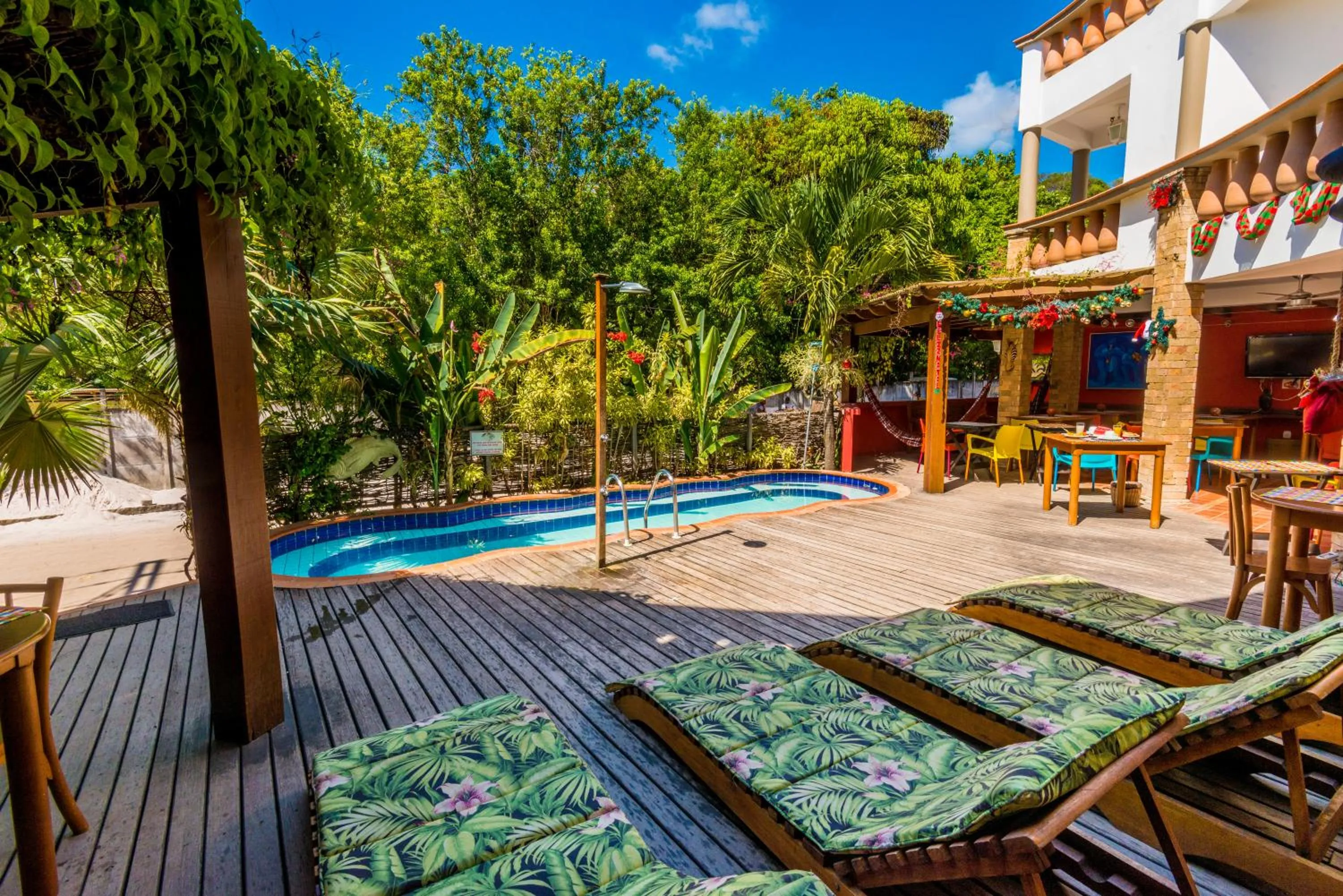 Swimming pool in Pousada Bahia Brasil