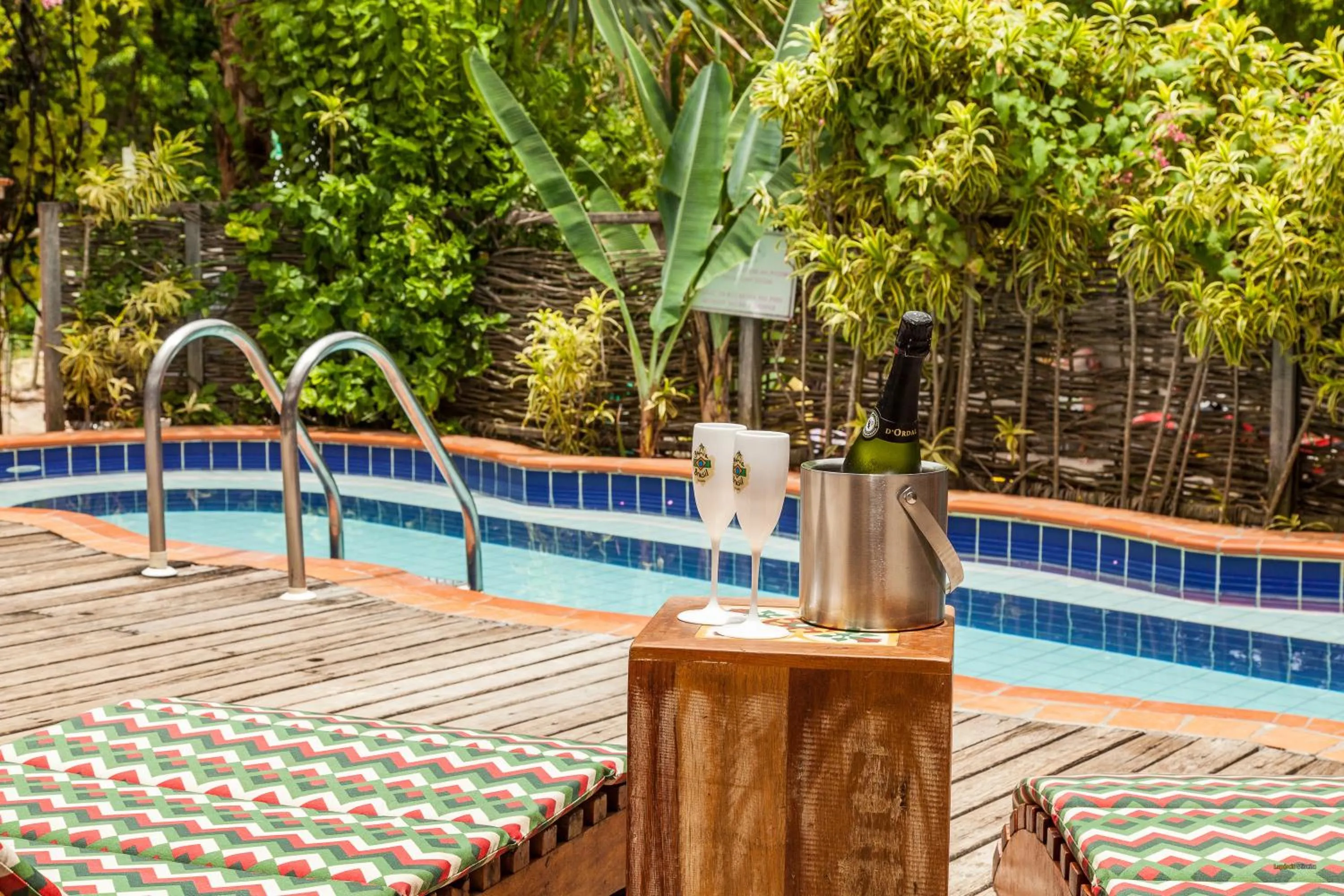 Pool view in Pousada Bahia Brasil