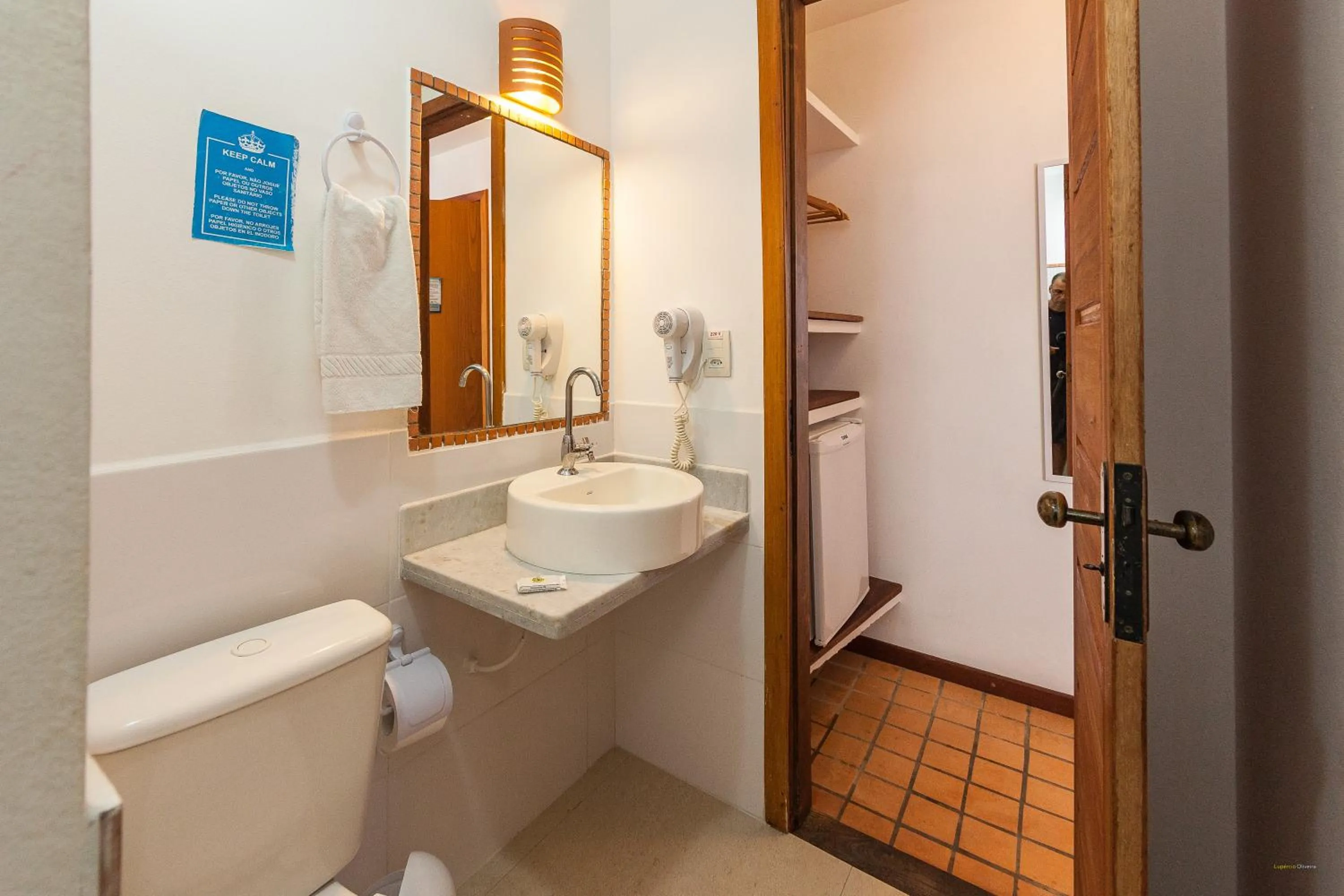 Bathroom in Pousada Bahia Brasil