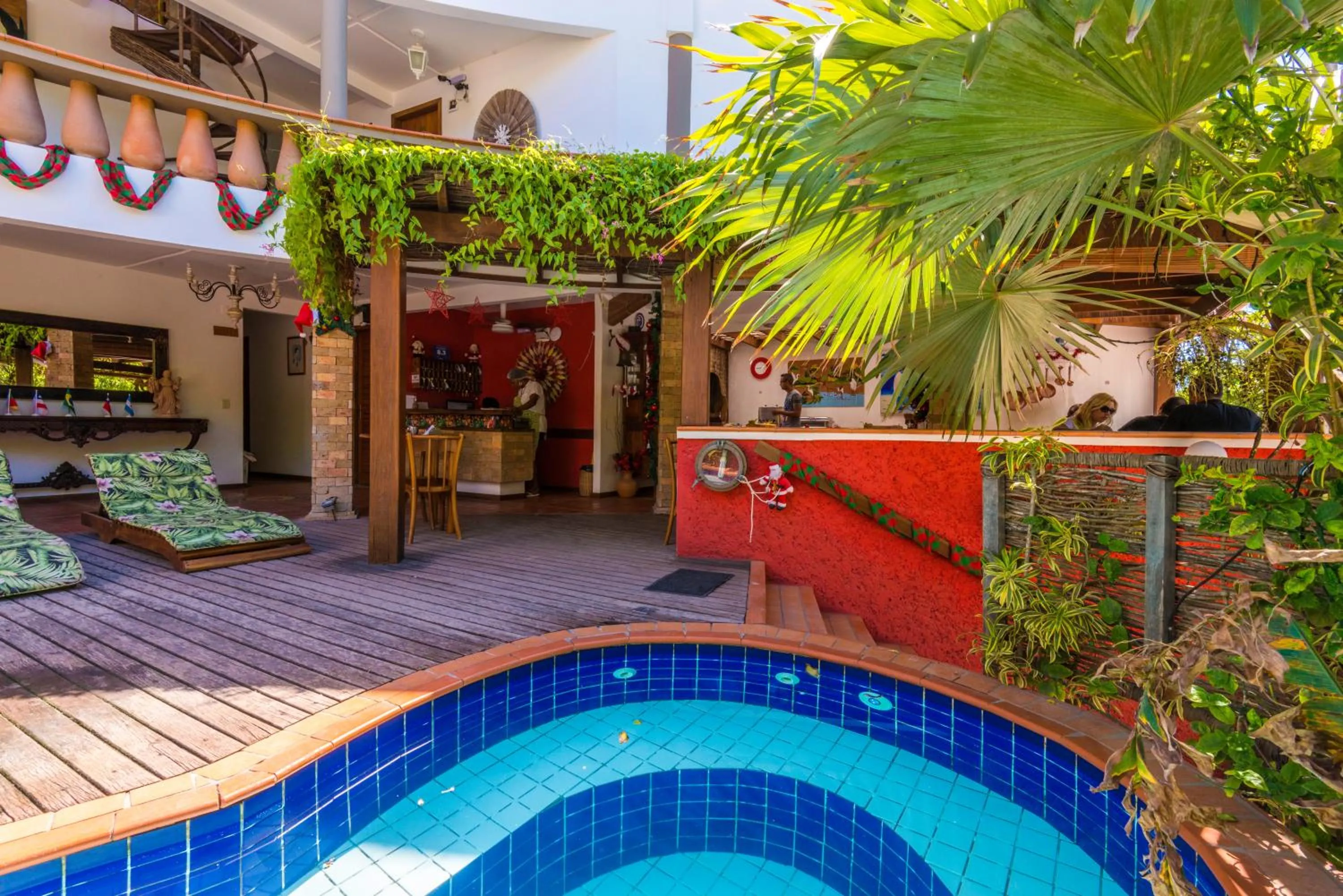 Swimming pool in Pousada Bahia Brasil