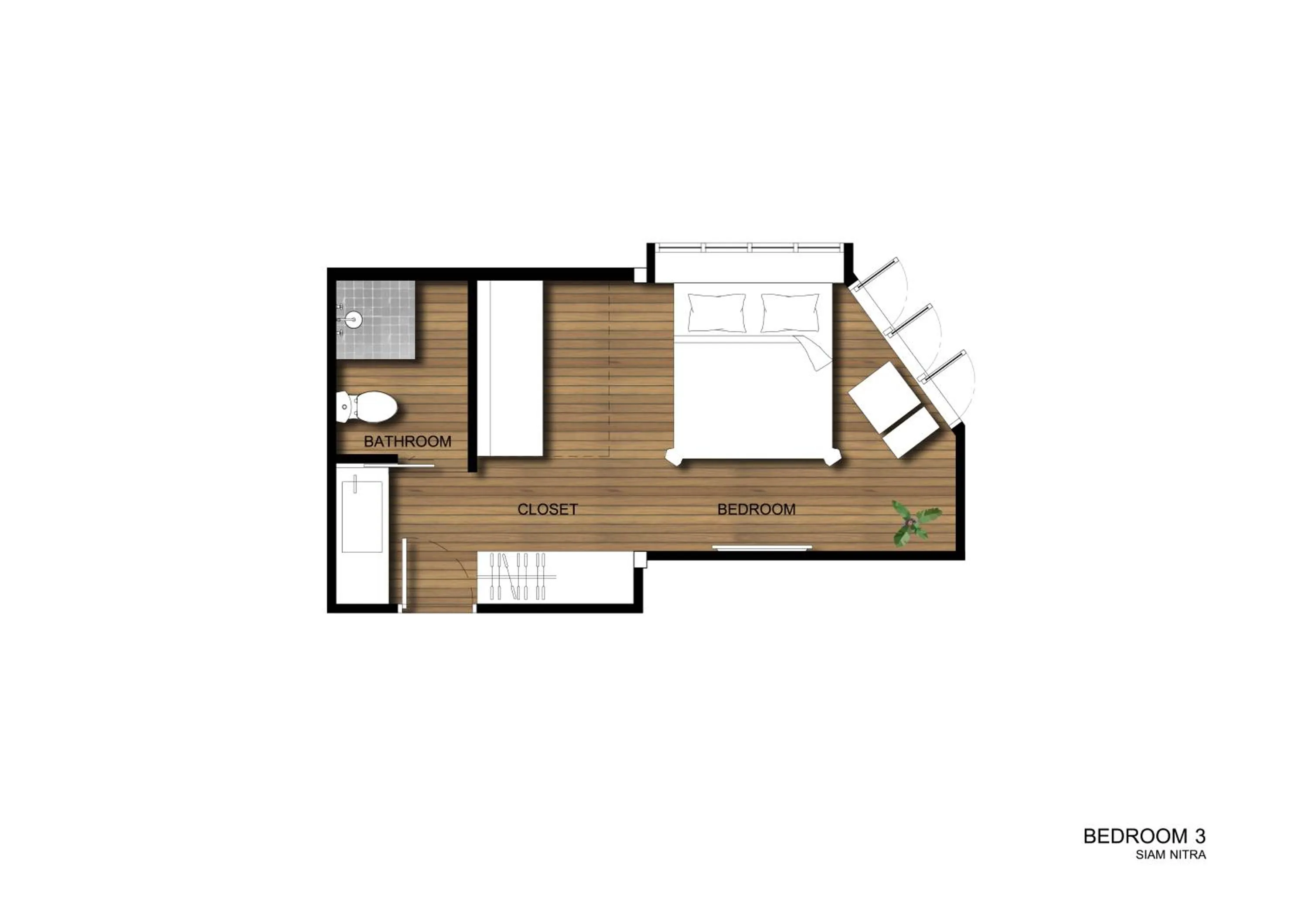 Floor plan in Siam Nitra Boutique Hotel