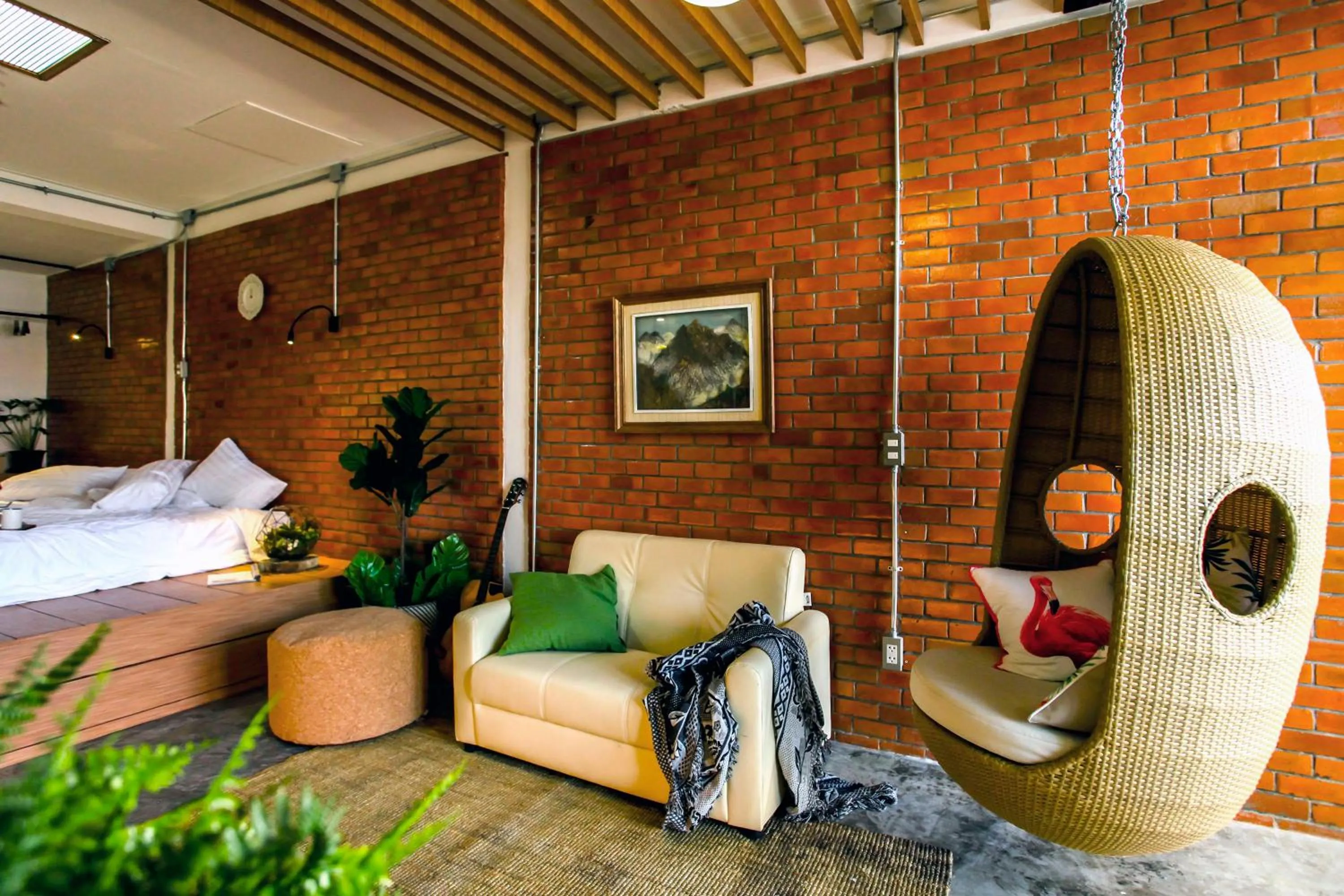 Bed in Siam Nitra Boutique Hotel