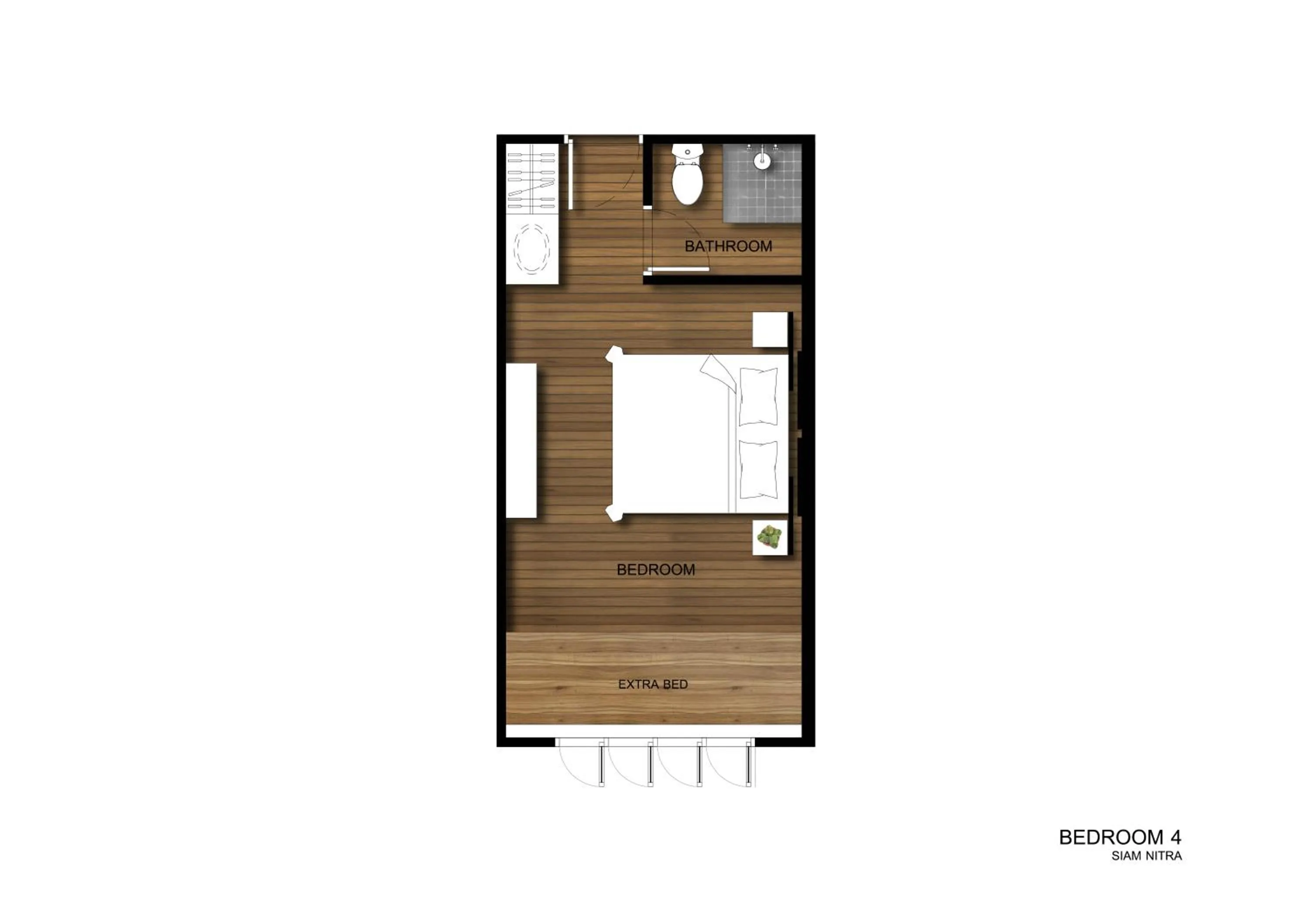 Floor plan in Siam Nitra Boutique Hotel