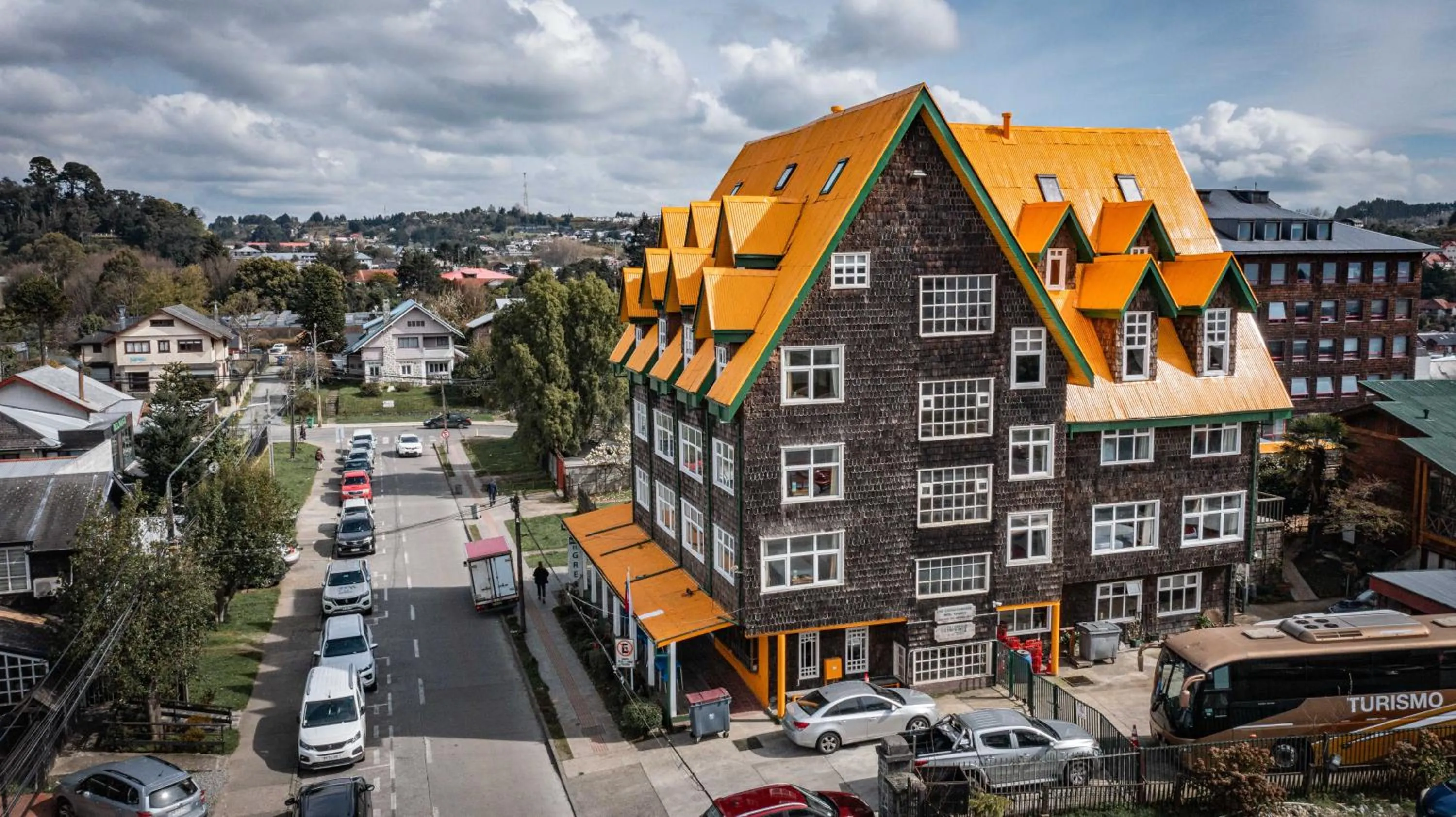 Property building in Hotel Museo El Greco Puerto Varas