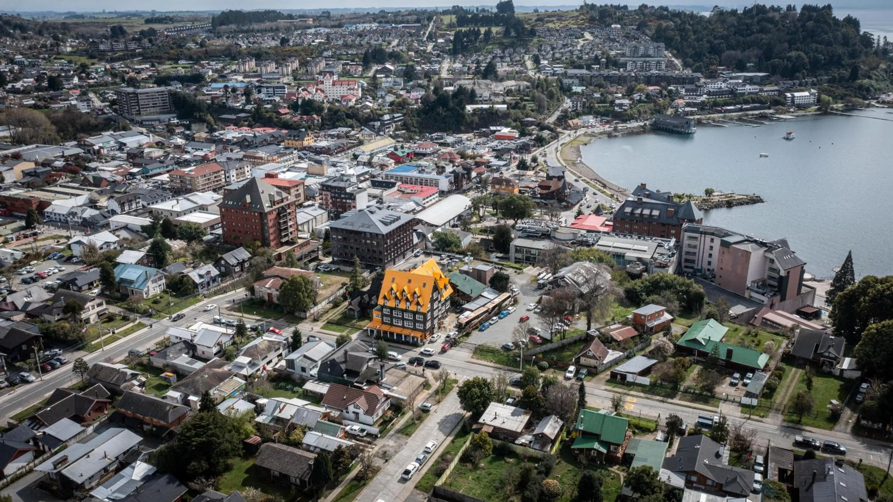Property building in Hotel Museo El Greco Puerto Varas