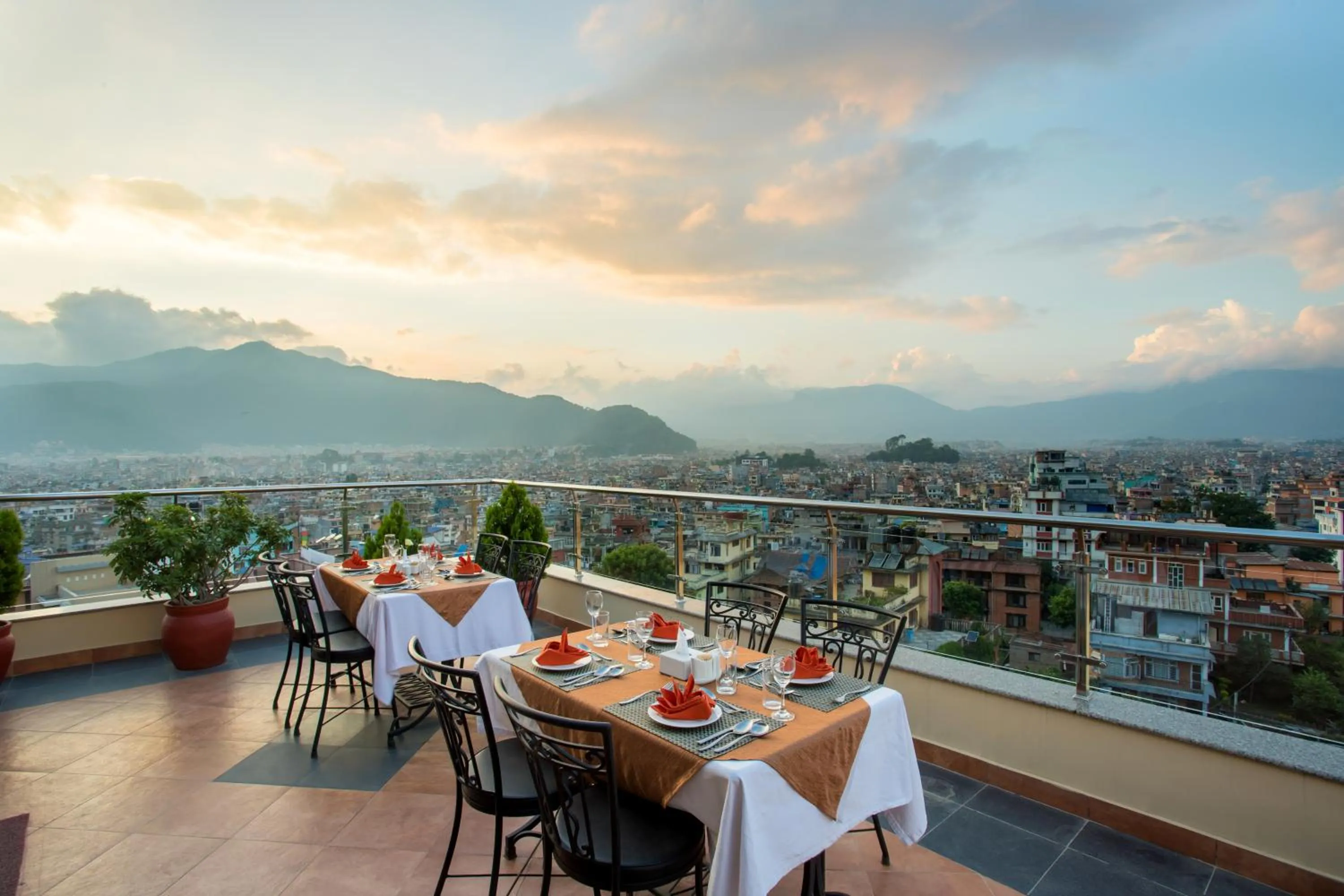 Balcony/Terrace in Hotel Moonlight