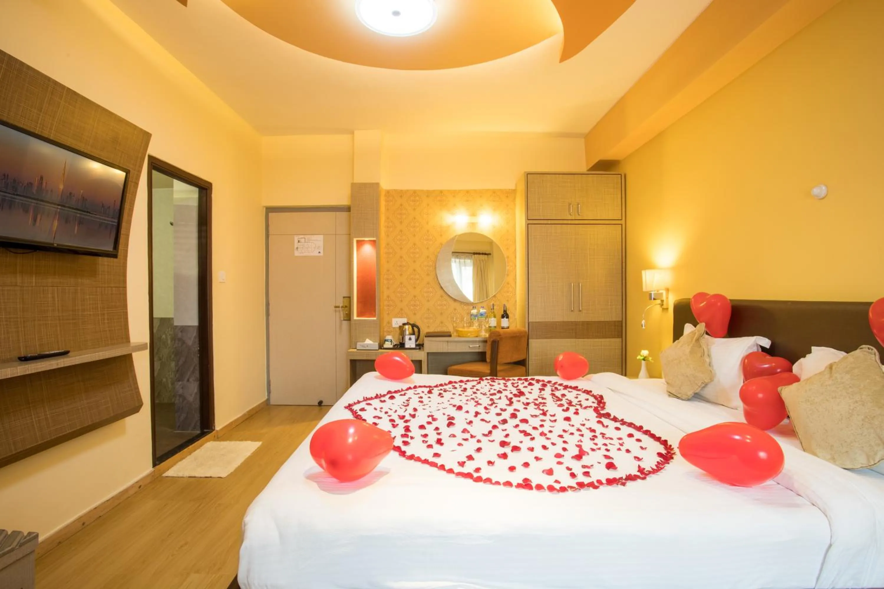 Bed in Hotel Moonlight