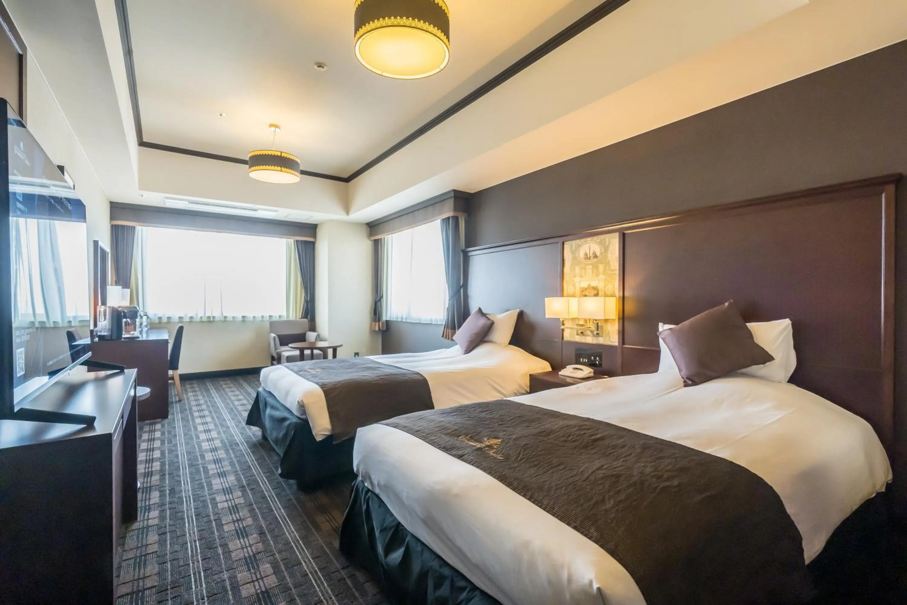 Photo of the whole room, Bed in Hotel Monterey Grasmere Osaka