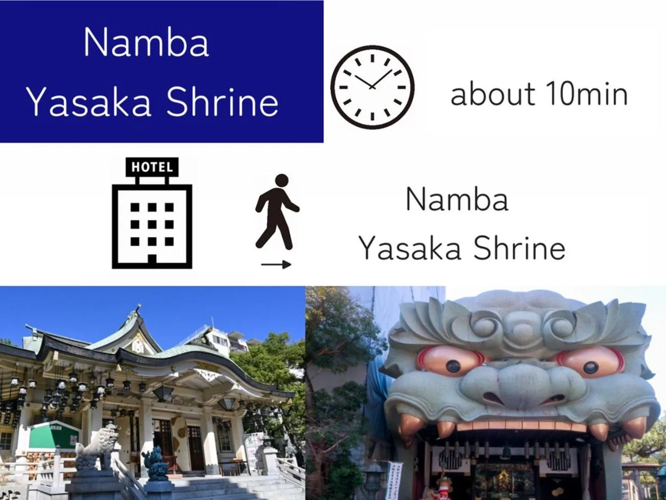 Nearby landmark in Hotel Monterey Grasmere Osaka