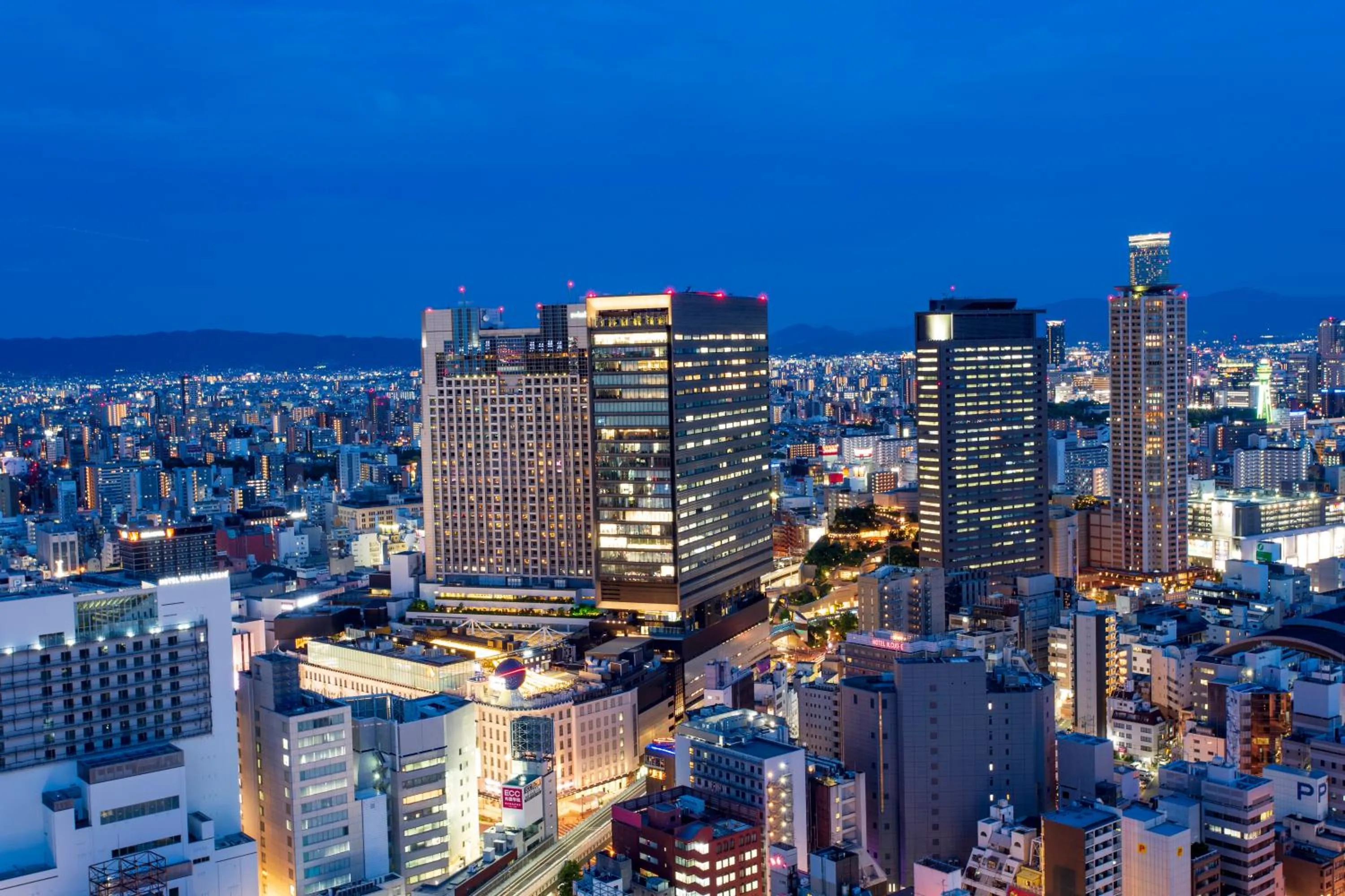 City view in Hotel Monterey Grasmere Osaka