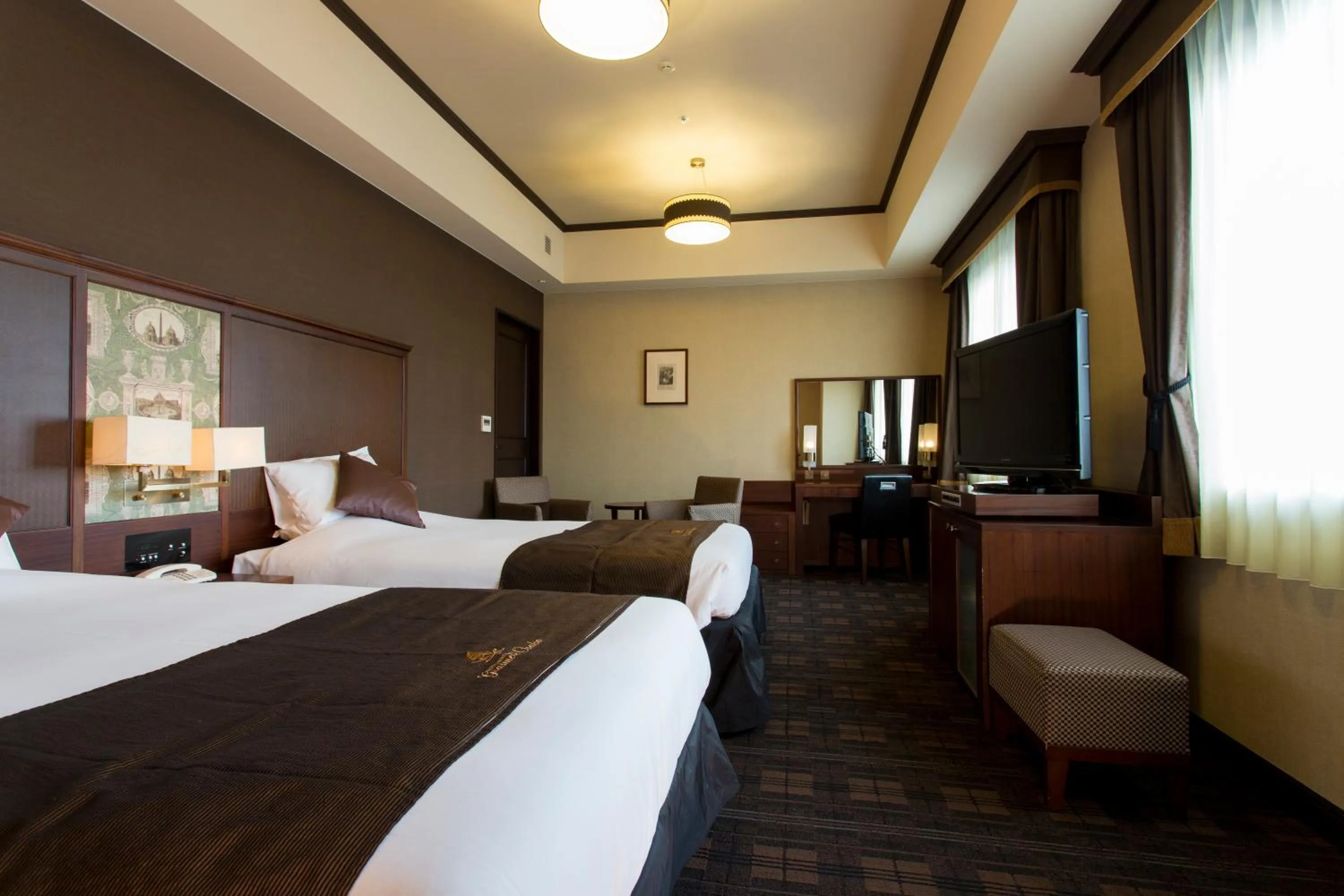 Photo of the whole room, Bed in Hotel Monterey Grasmere Osaka