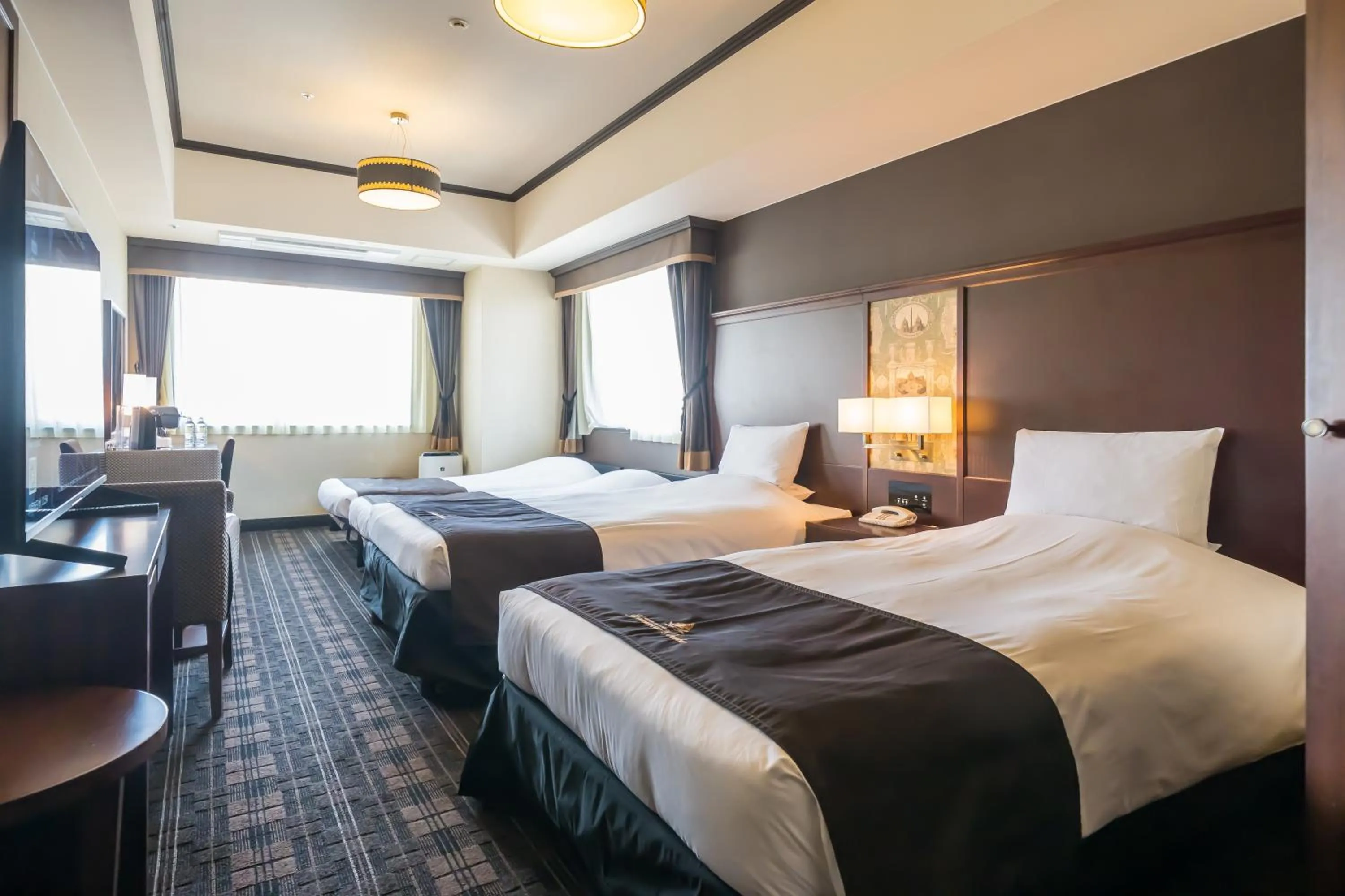 Photo of the whole room, Bed in Hotel Monterey Grasmere Osaka