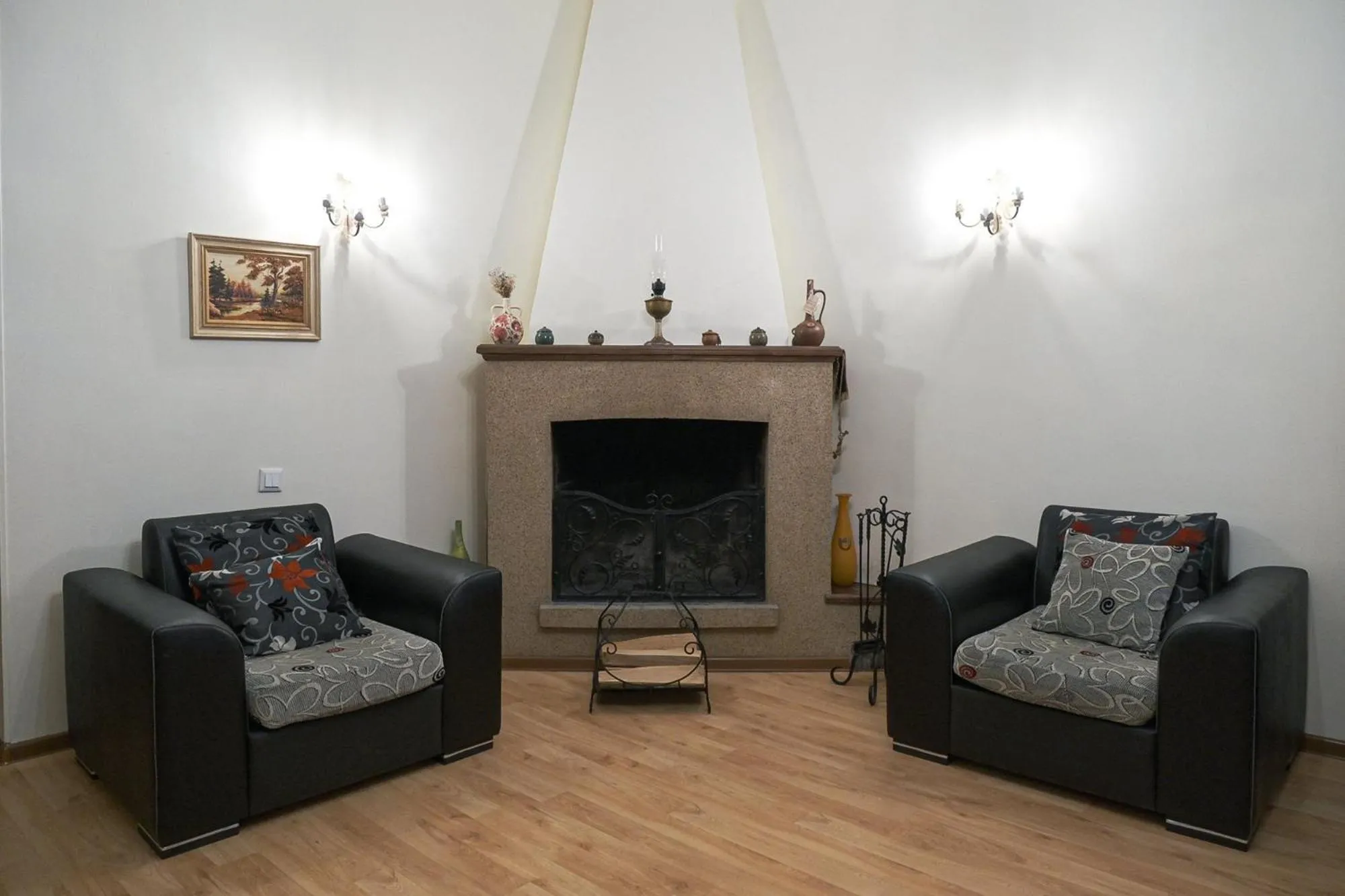 Seating area in Demi Hotel