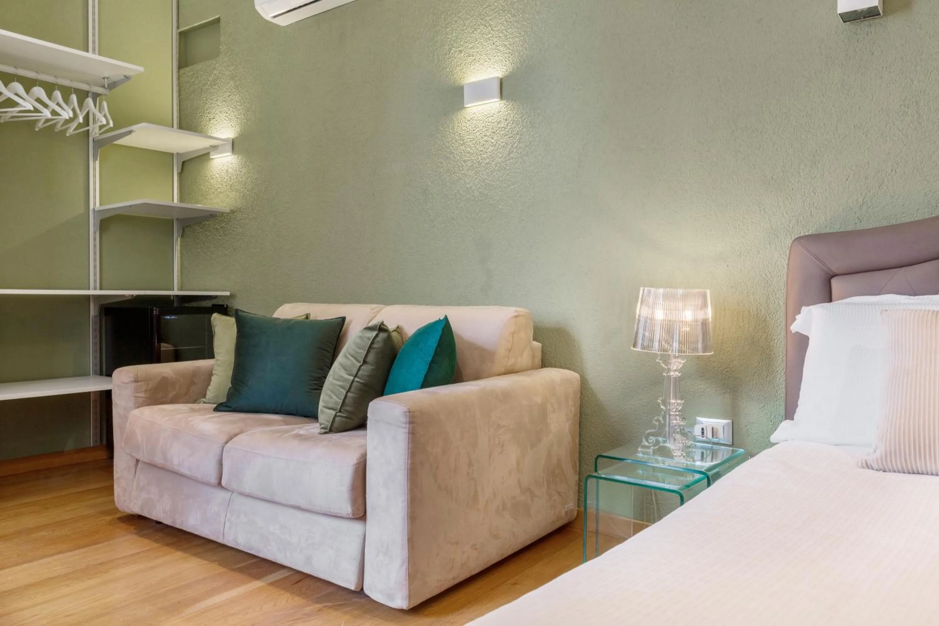 Bed in Martini Rooms Castello