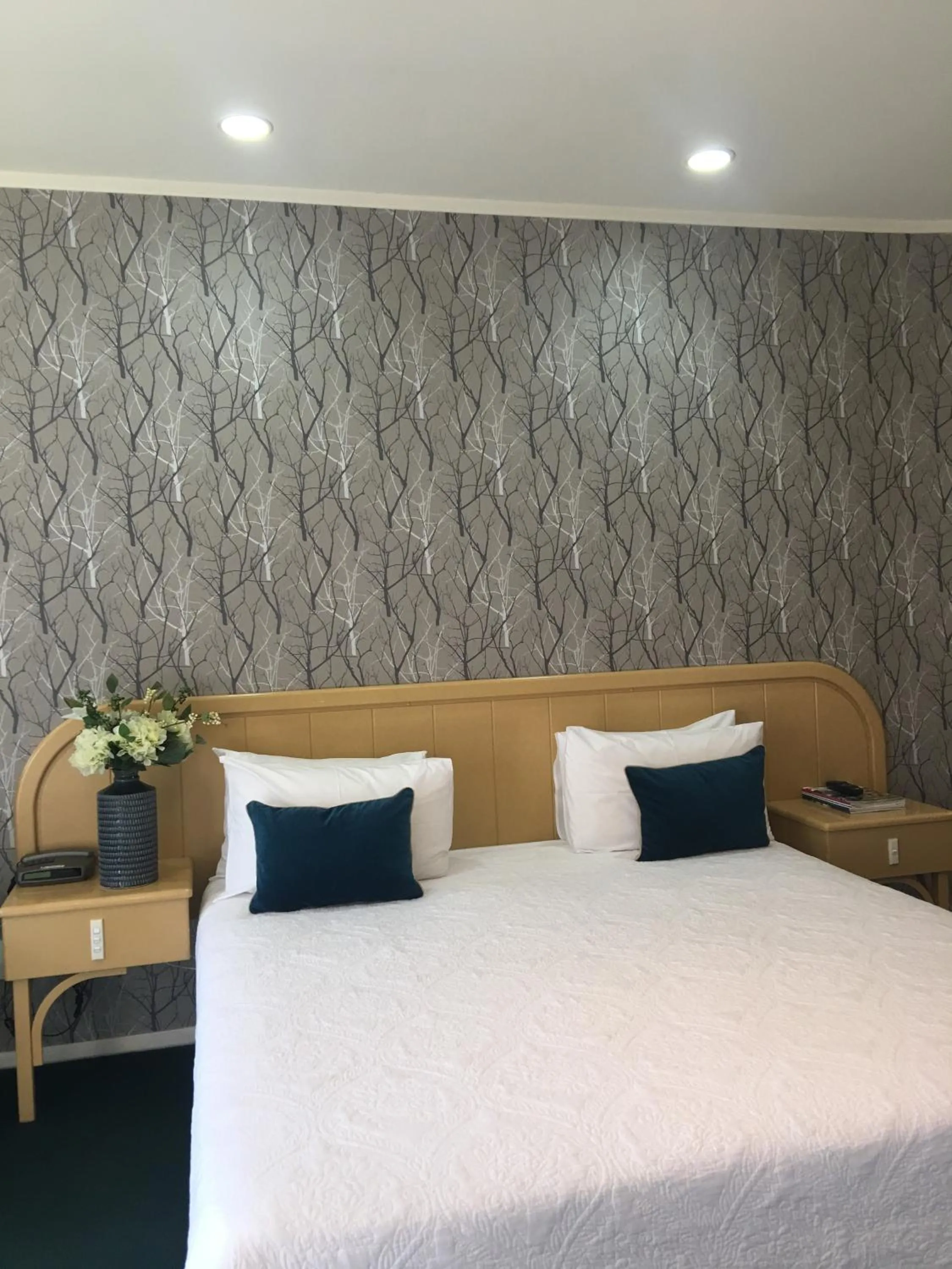 Bed in Village Motel