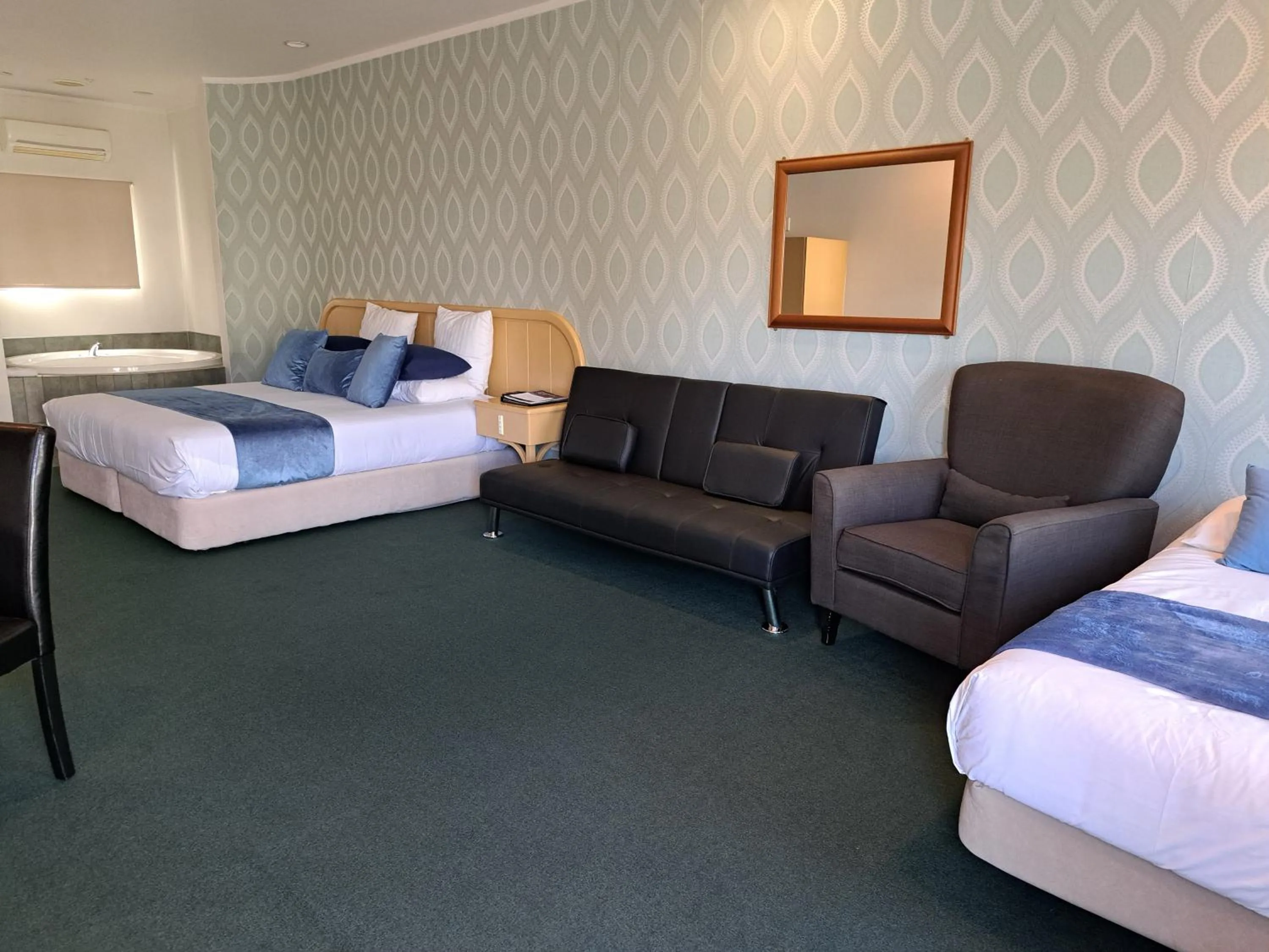 Bed in Village Motel