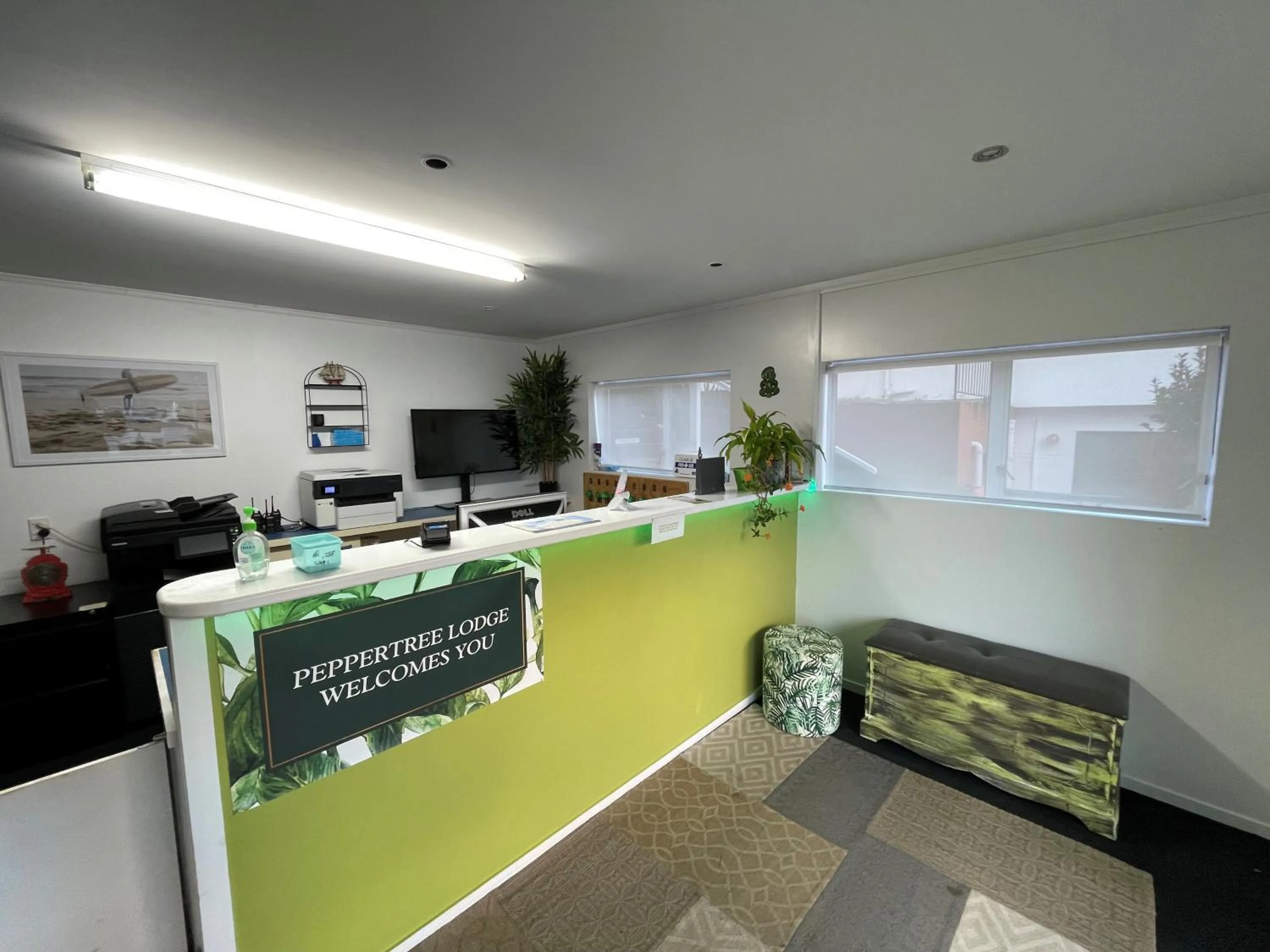 Lobby or reception in Peppertree Lodge