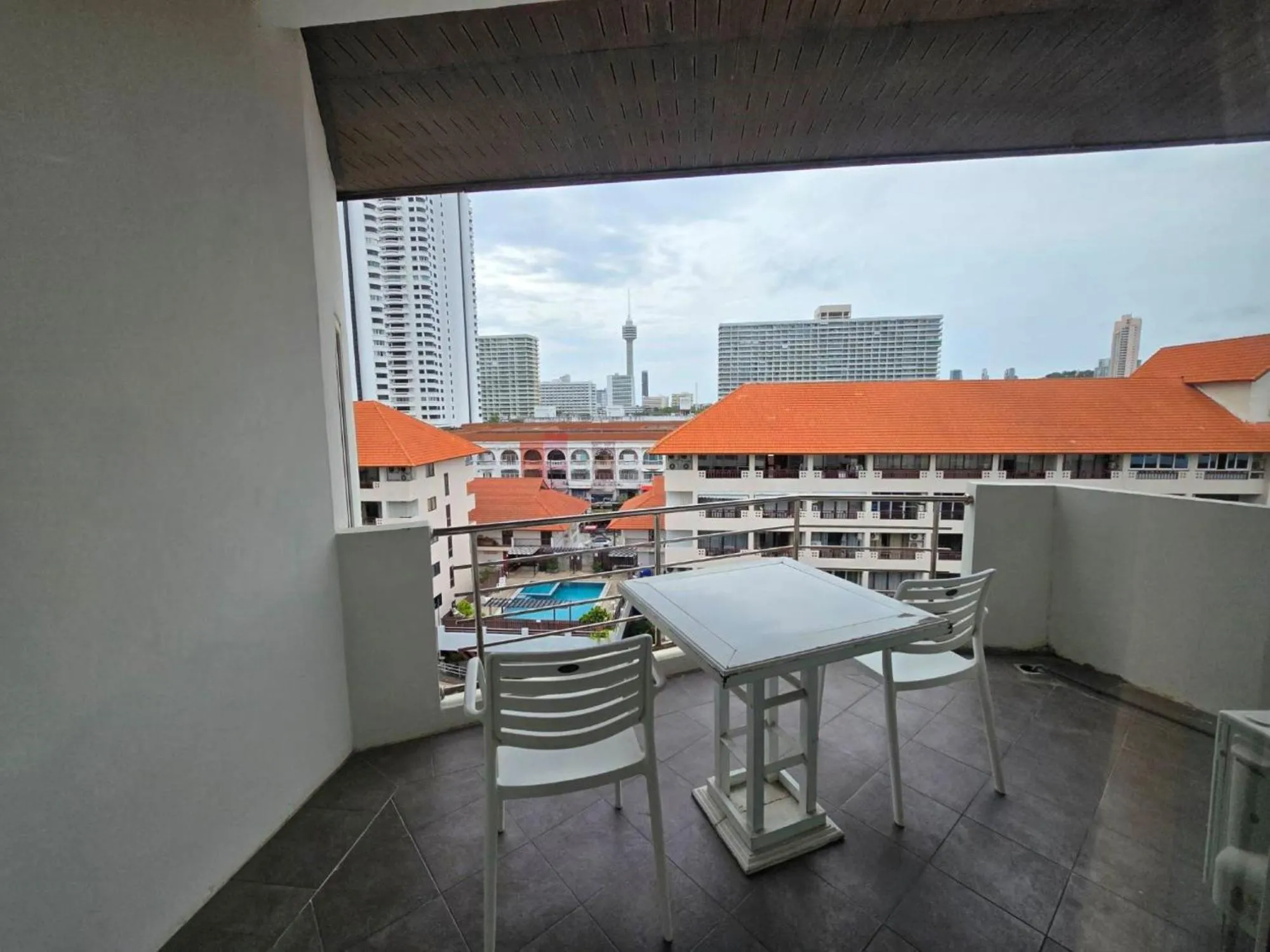 Balcony/Terrace in Jomtien Plaza Residence