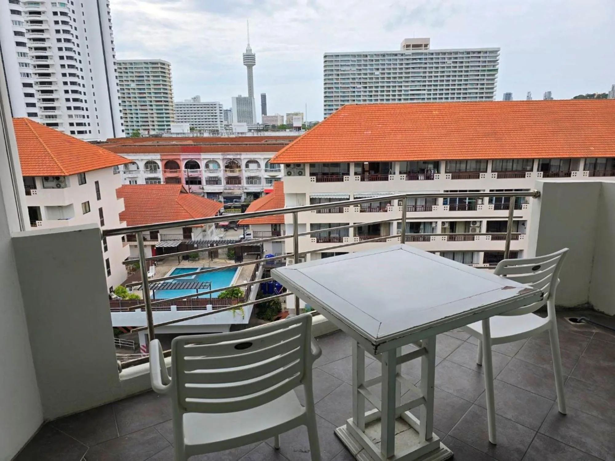 Balcony/Terrace in Jomtien Plaza Residence