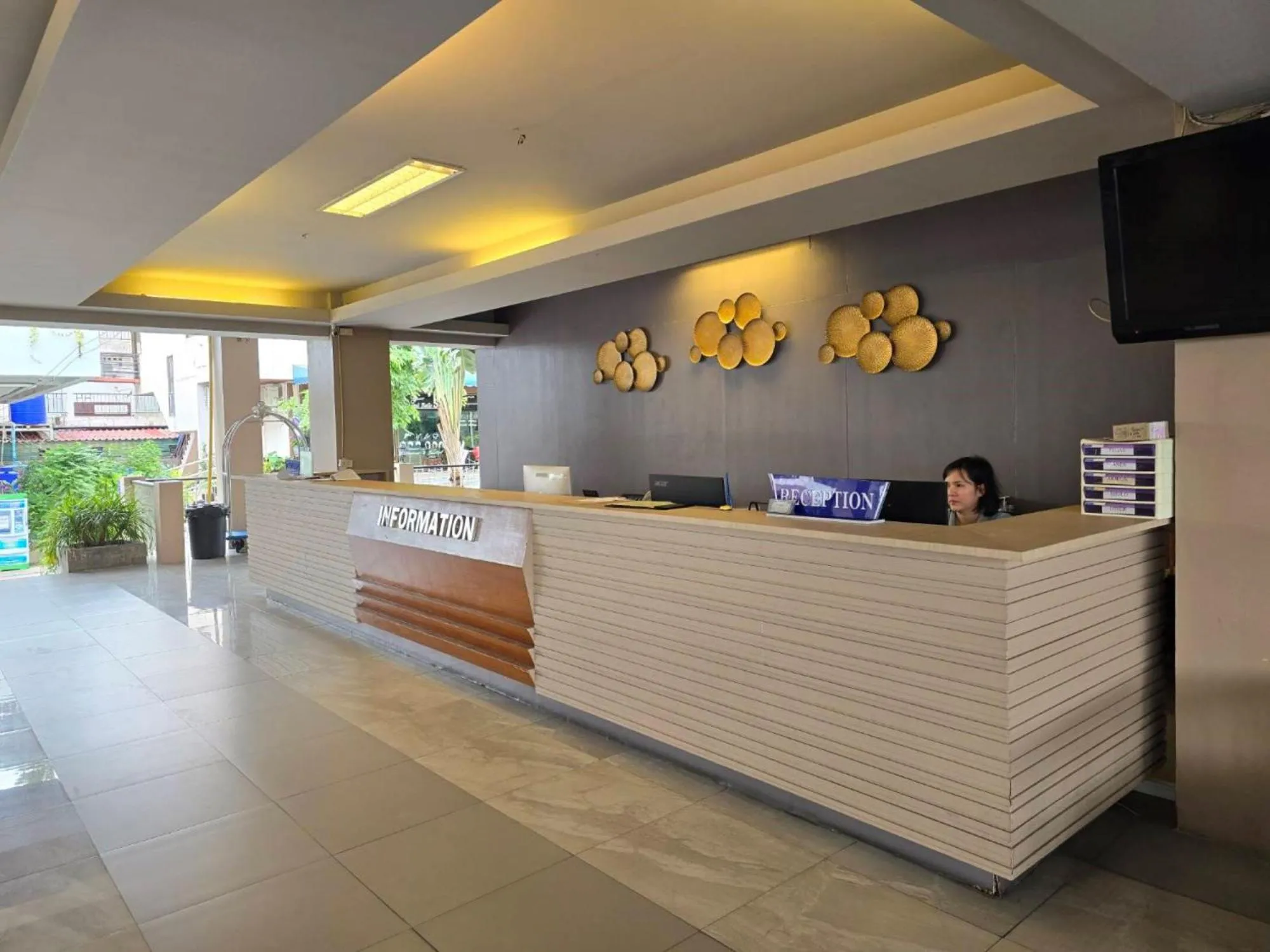 Lobby or reception in Jomtien Plaza Residence