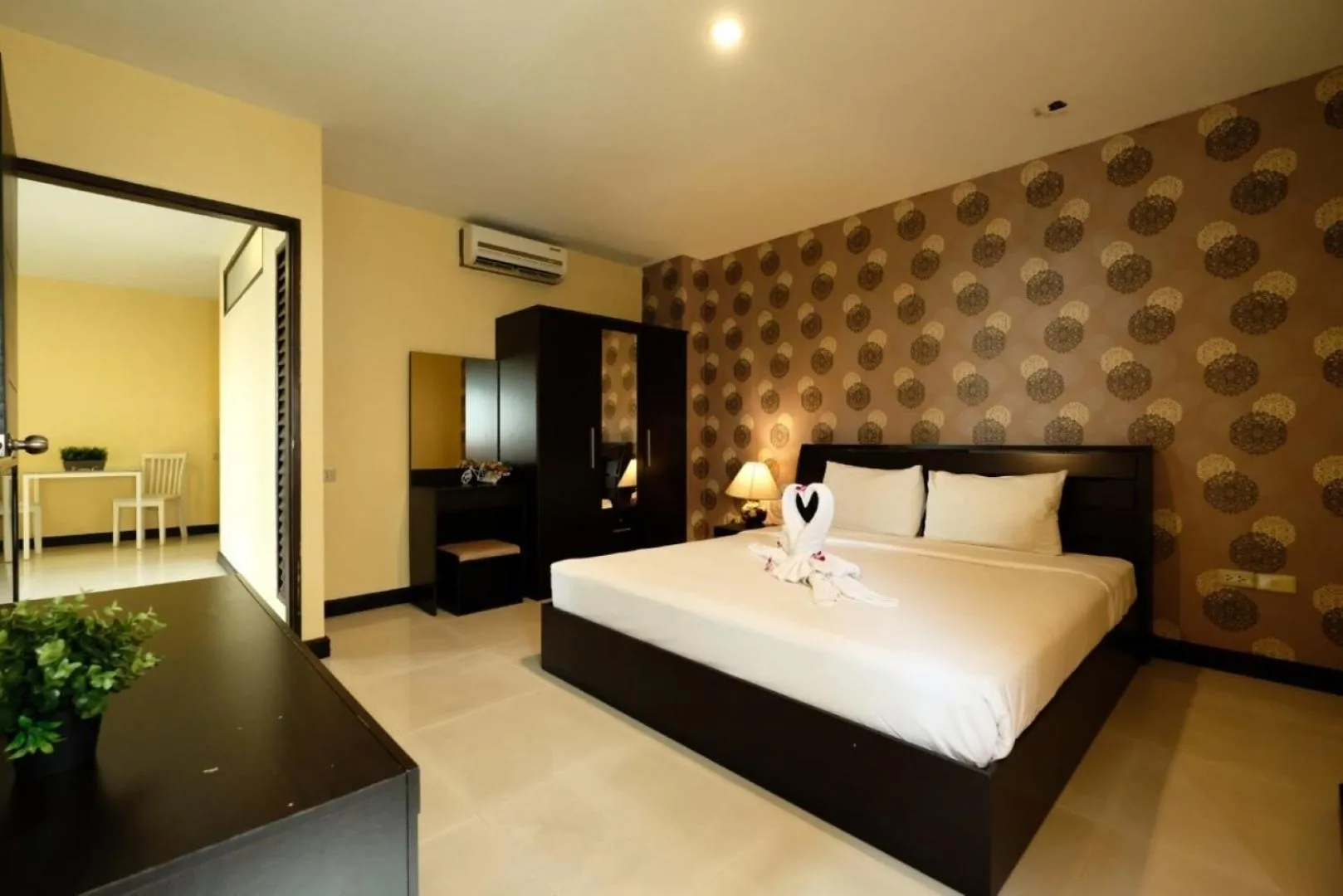 Bed in Jomtien Plaza Residence