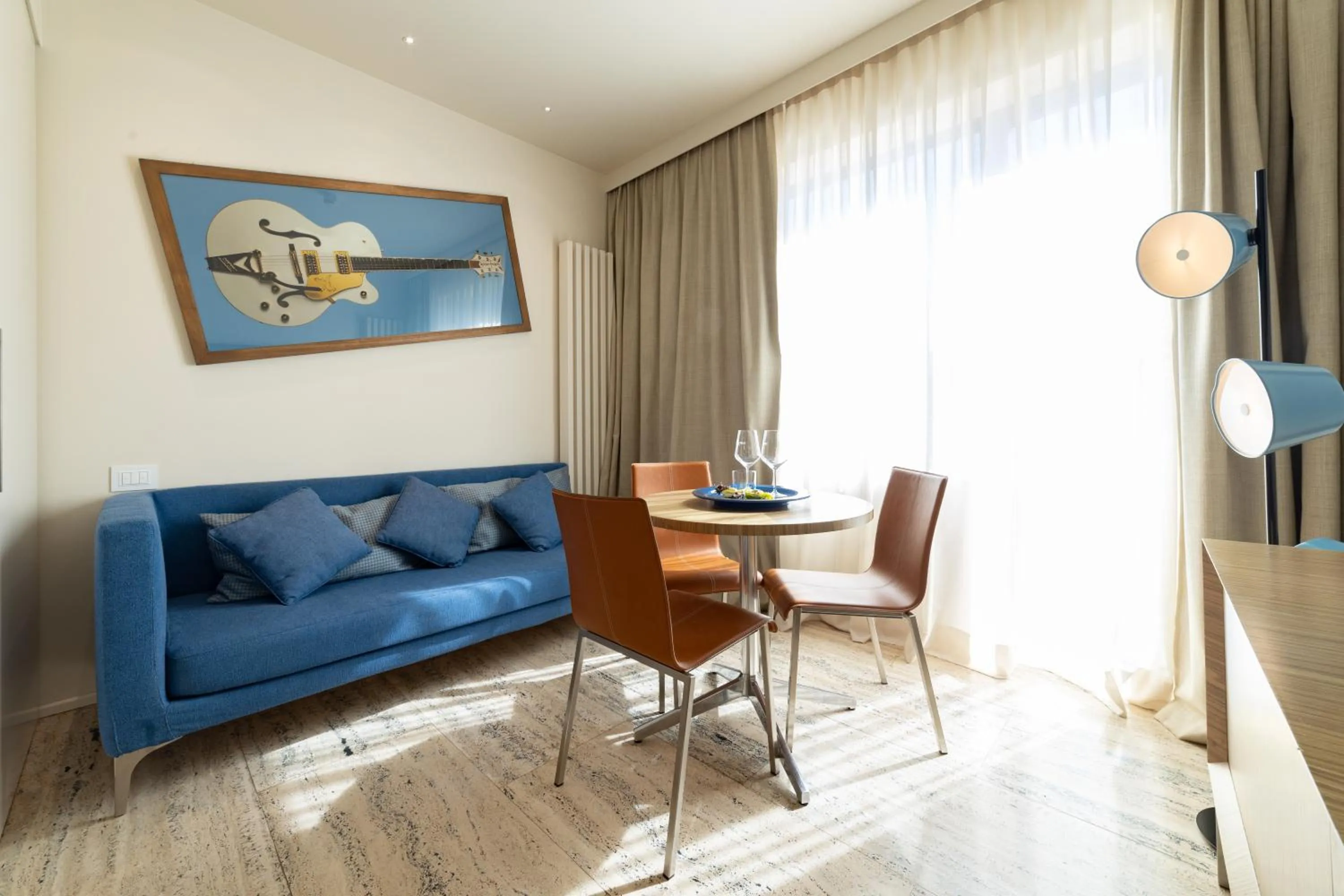 Seating area in Le Stanze degli Amidei