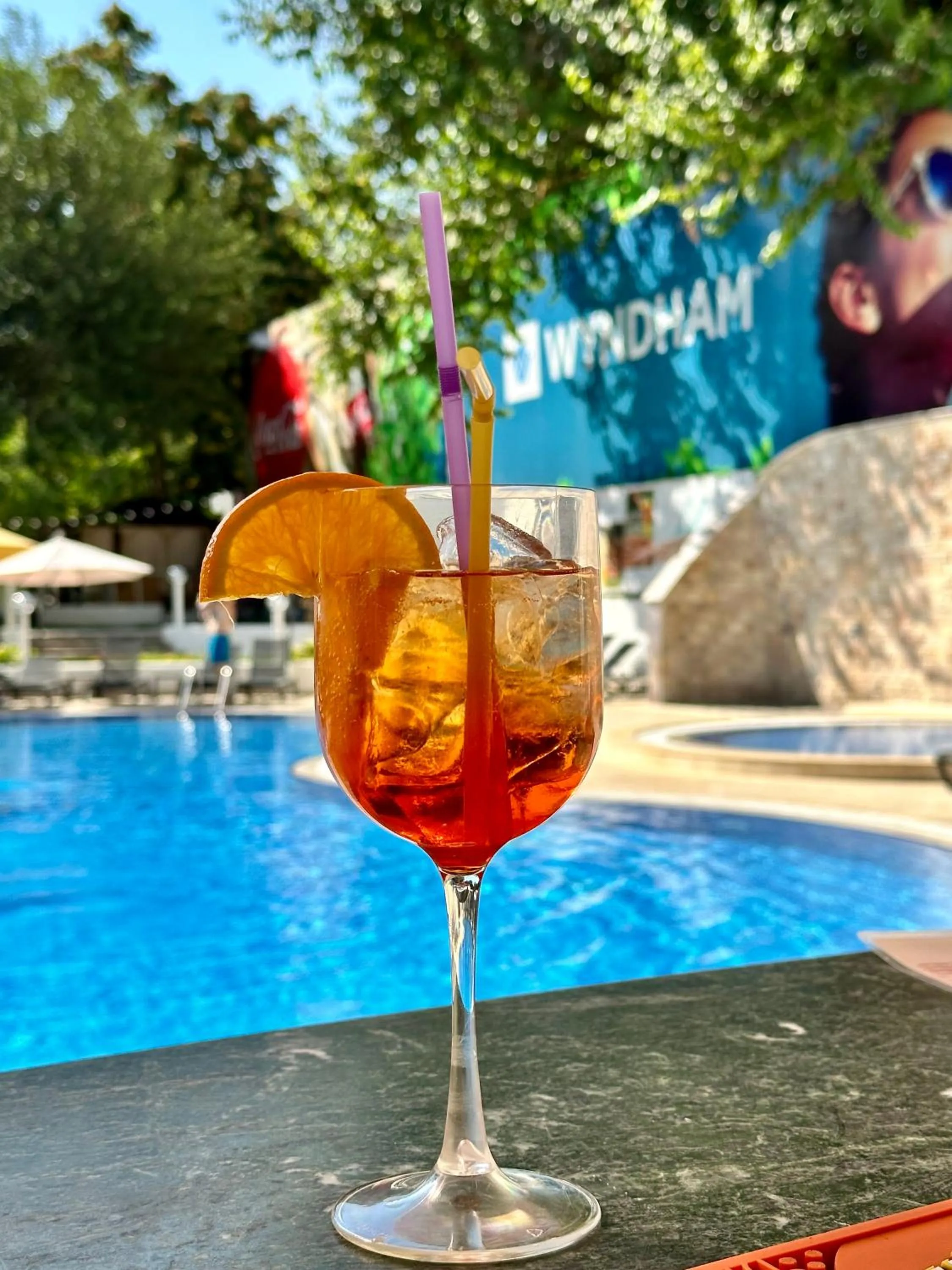 Swimming pool in Wyndham Tashkent