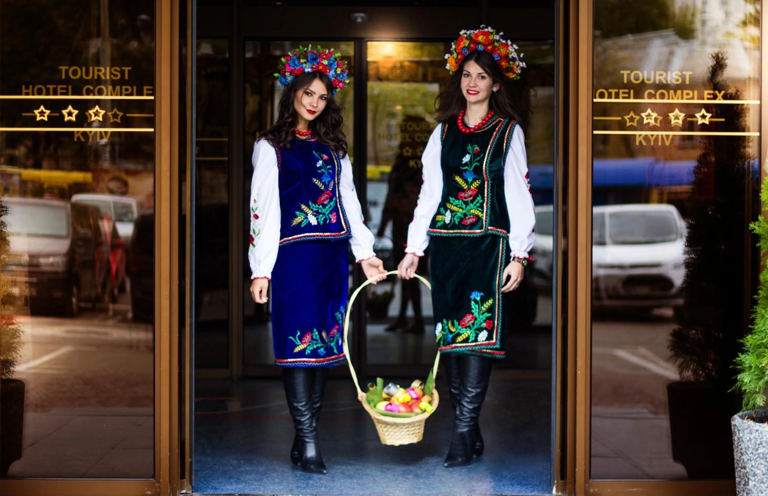 Facade/entrance in Tourist Hotel Complex