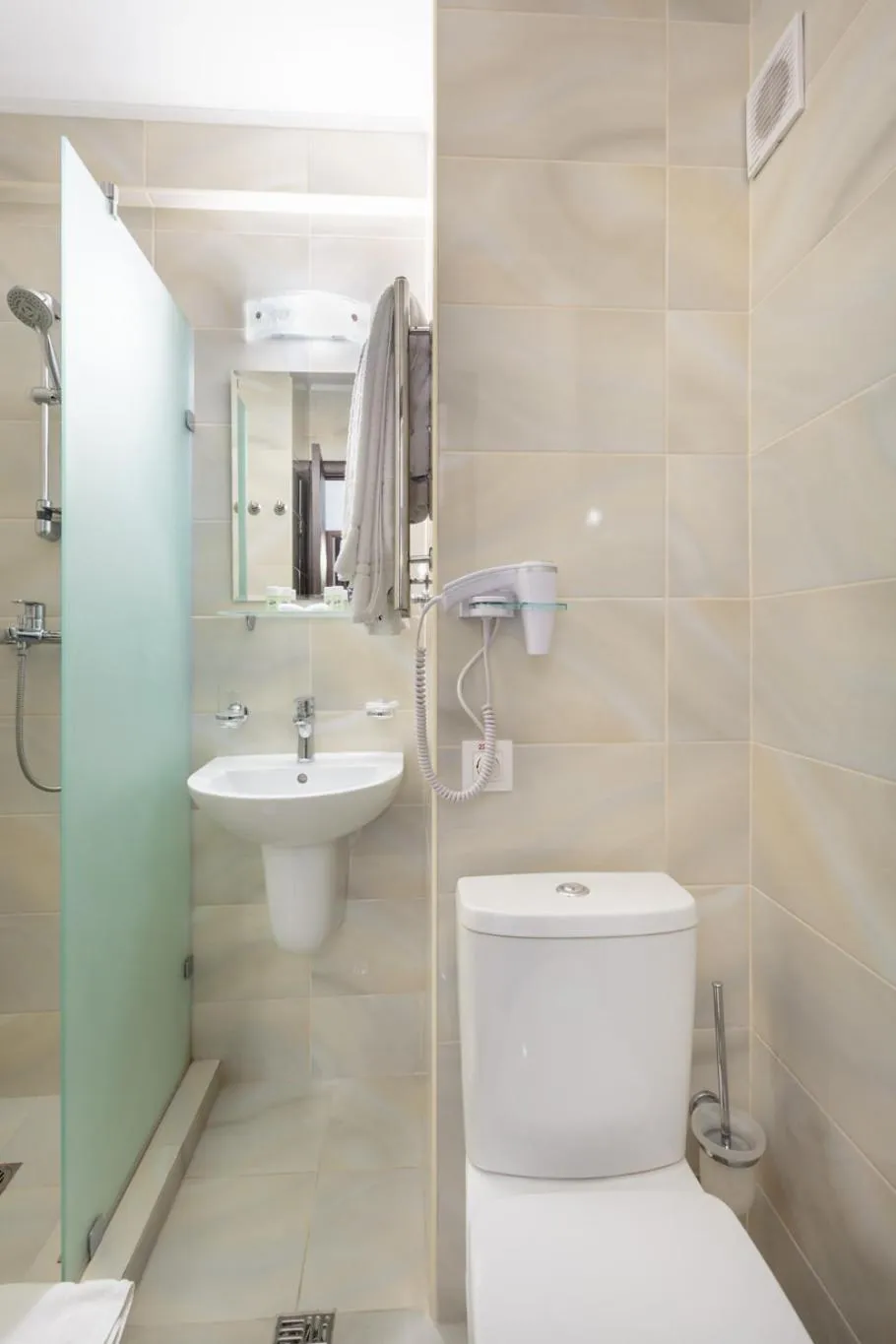 Shower in Tourist Hotel Complex