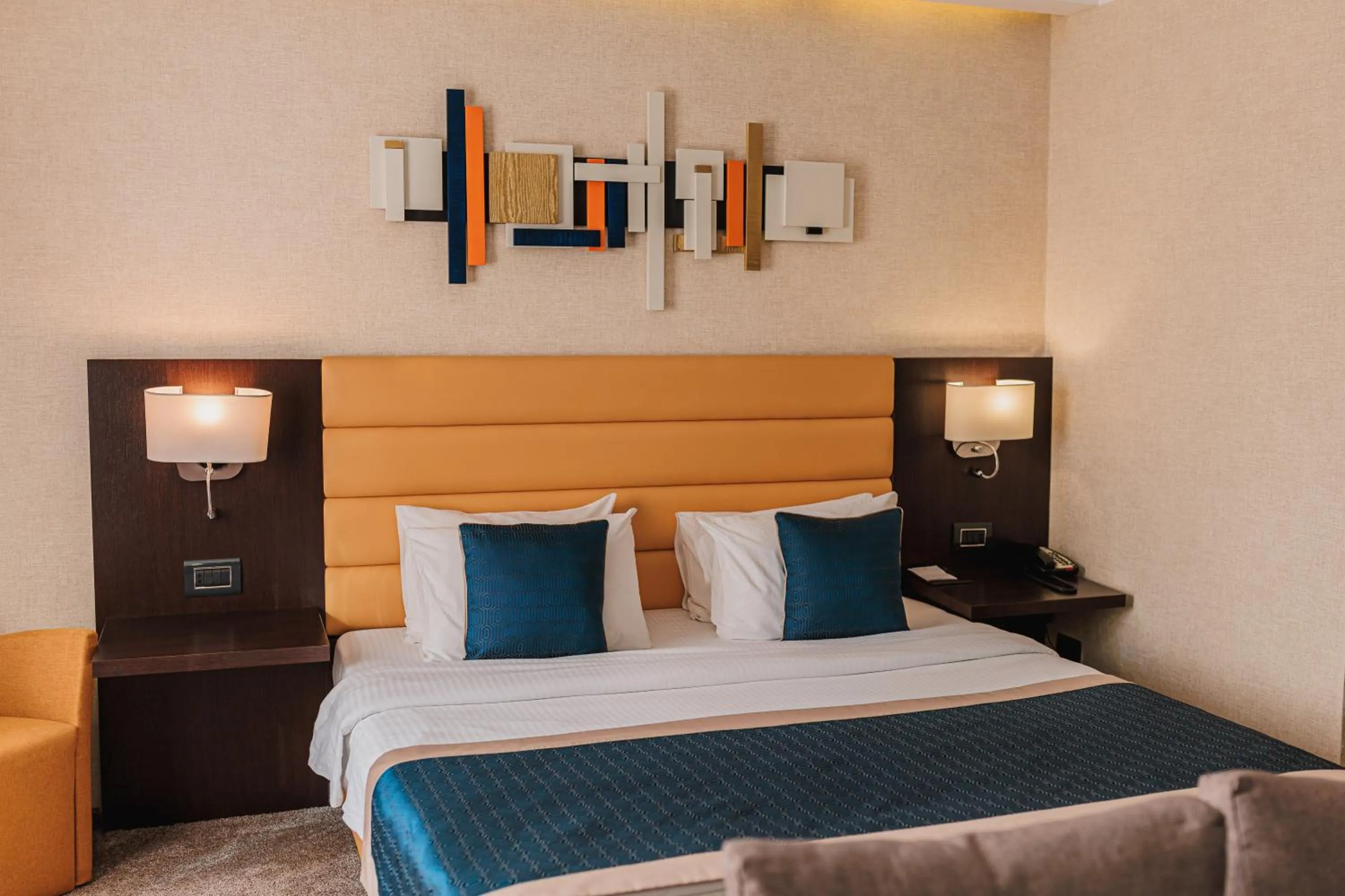 Bed in Comfort Hotel Astana