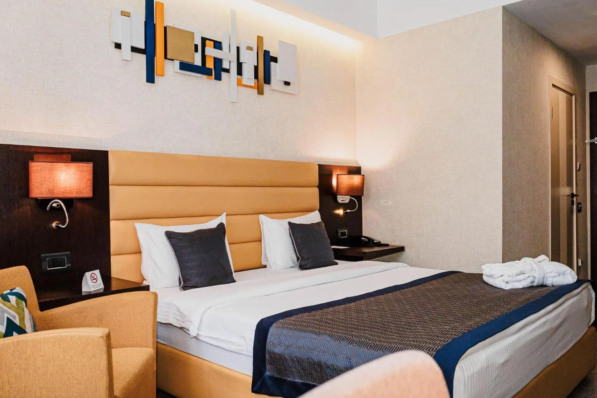 Bed in Comfort Hotel Astana