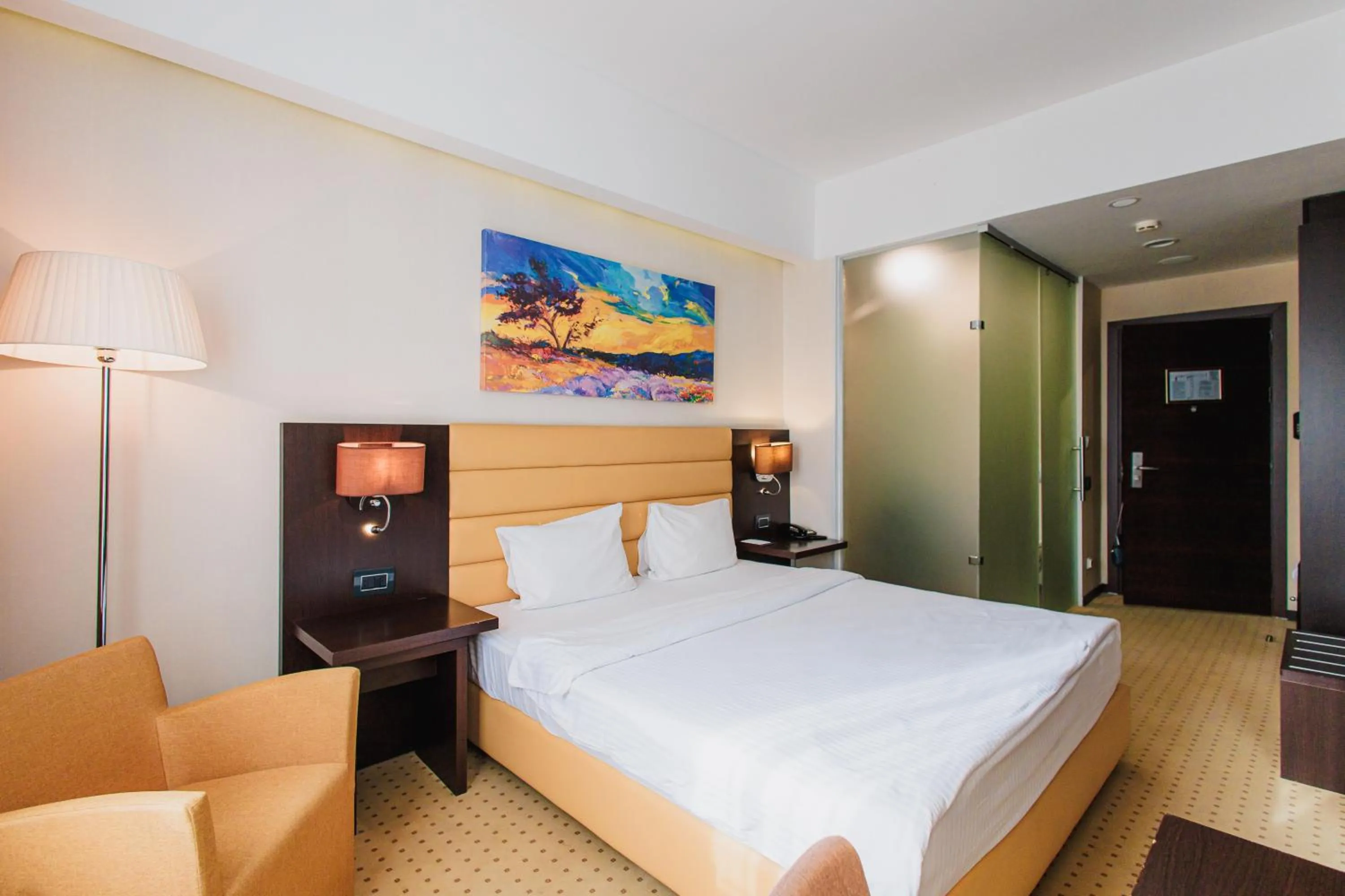 Bed in Comfort Hotel Astana