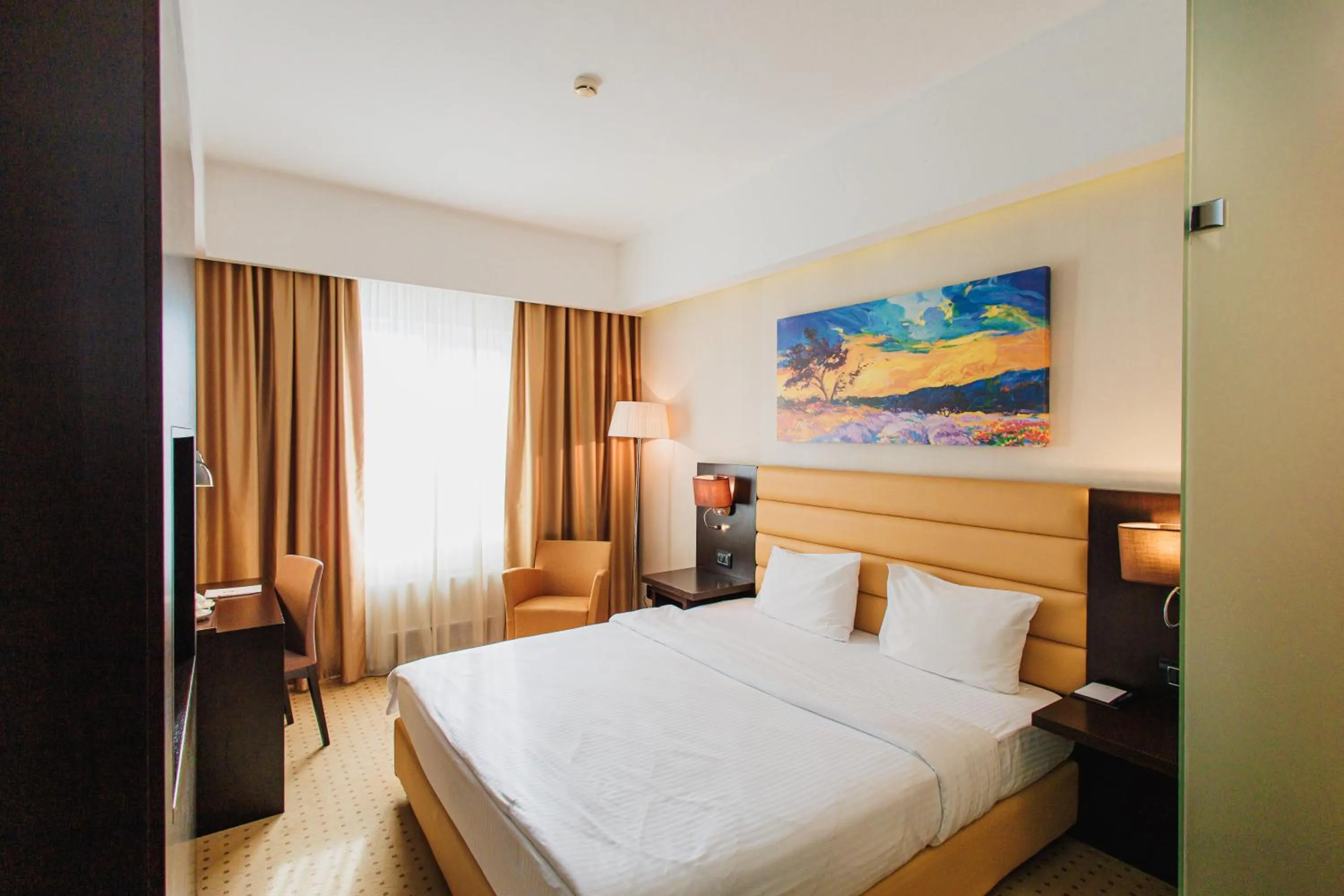 Bed in Comfort Hotel Astana