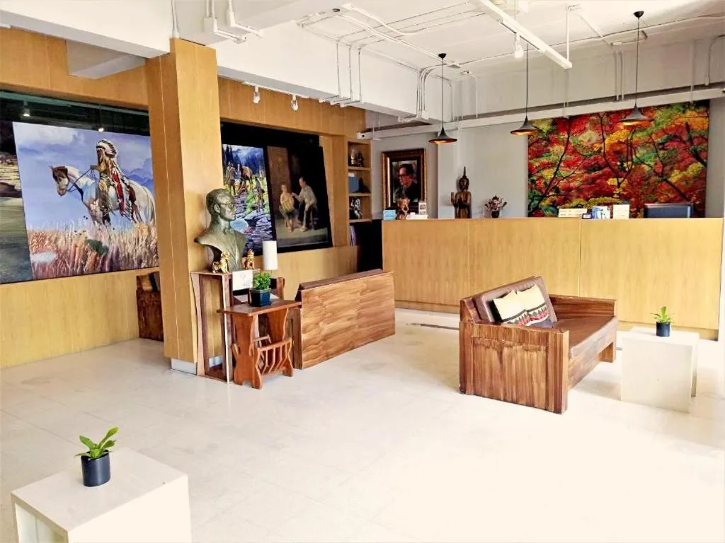 Seating area in Khuang Singh Residence & Hotel Chiangmai