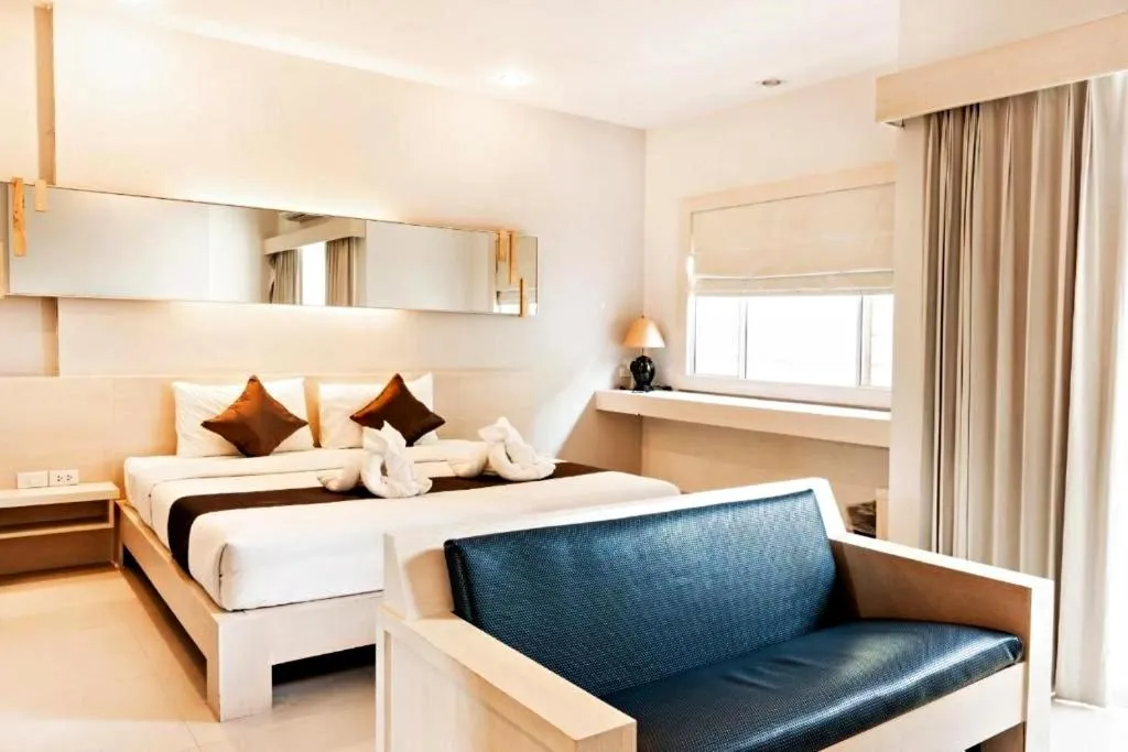 Bed in Khuang Singh Residence & Hotel Chiangmai